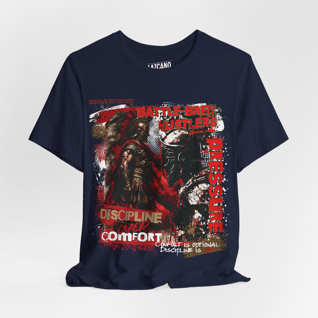 Hustleros "Discipline Over Comfort" Tee