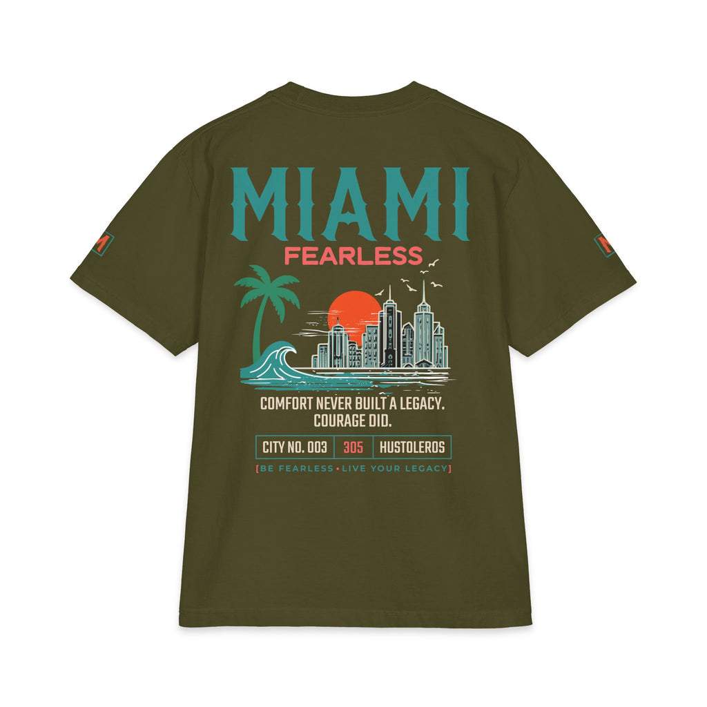 Hustoleros City Series No. 003 – Miami "Fearless" Tee