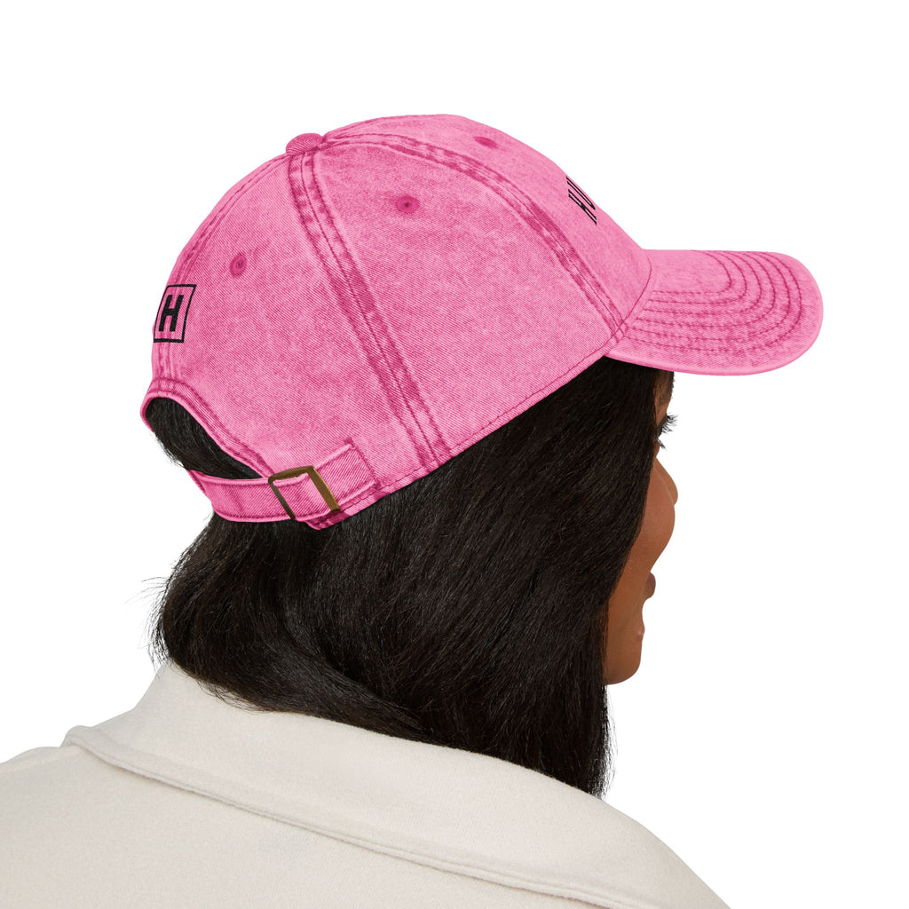 Hustoleros VintageDistressed Embroidered Cap