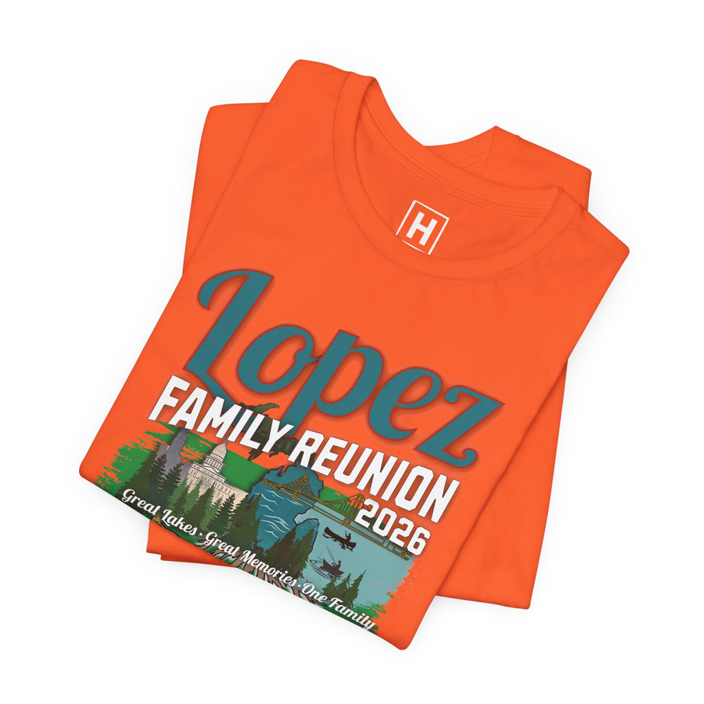 Lopez Family Reunion 2026 T-Shirt