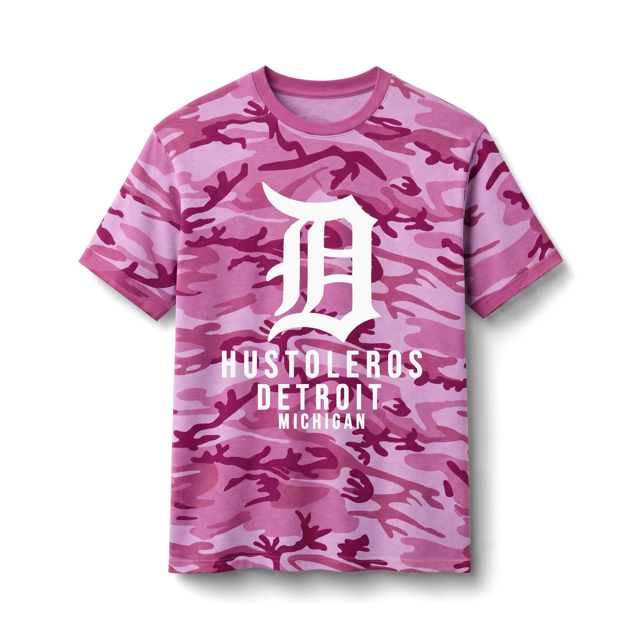 Detroit Hustleros Camo Tee
