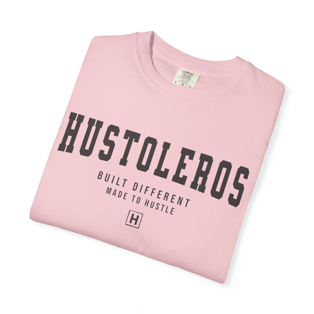 Hustoleros Graphic T-Shirt – 'Built Different, Made to Hustle' Casual Tee