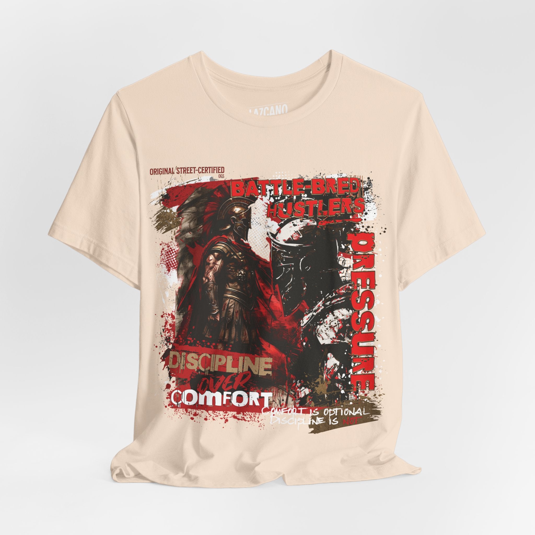 Hustleros "Discipline Over Comfort" Tee