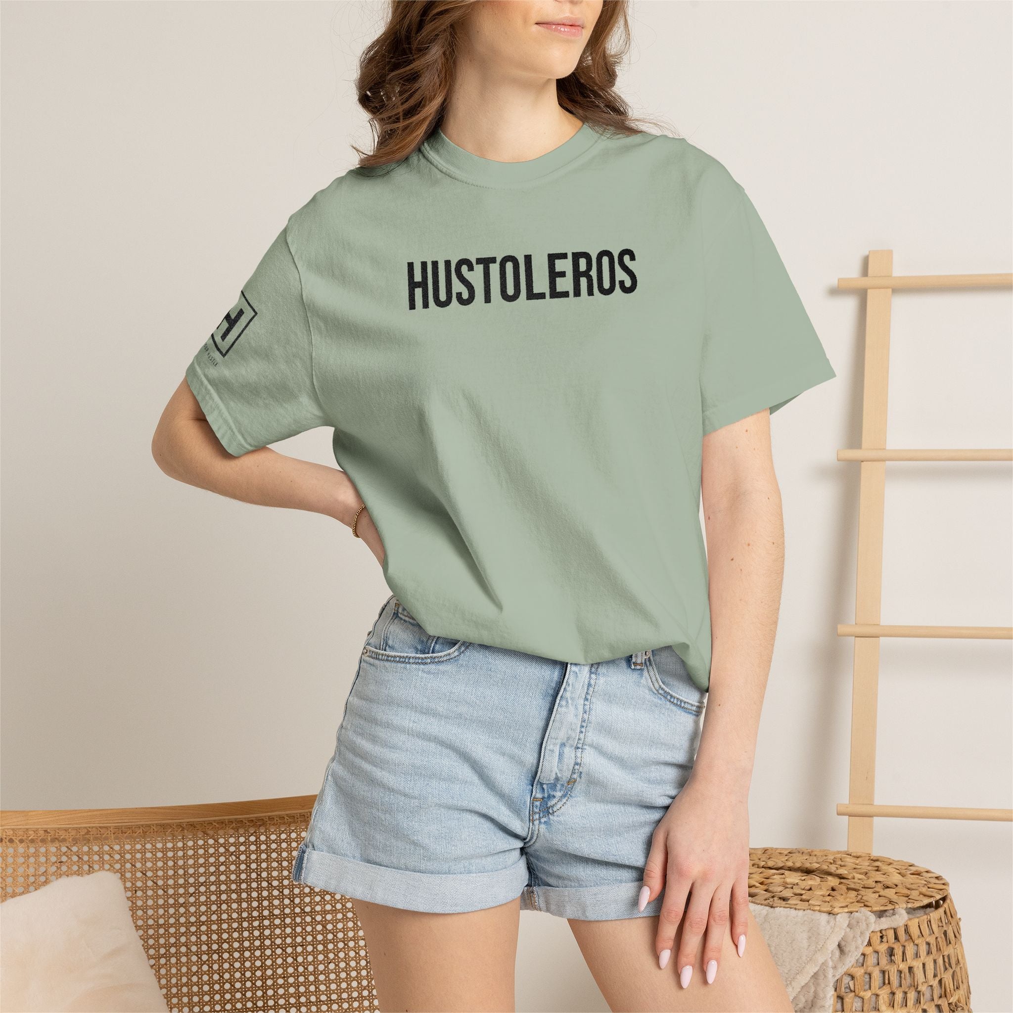 Hustleros Wear Your Hustle Embroidery Tee