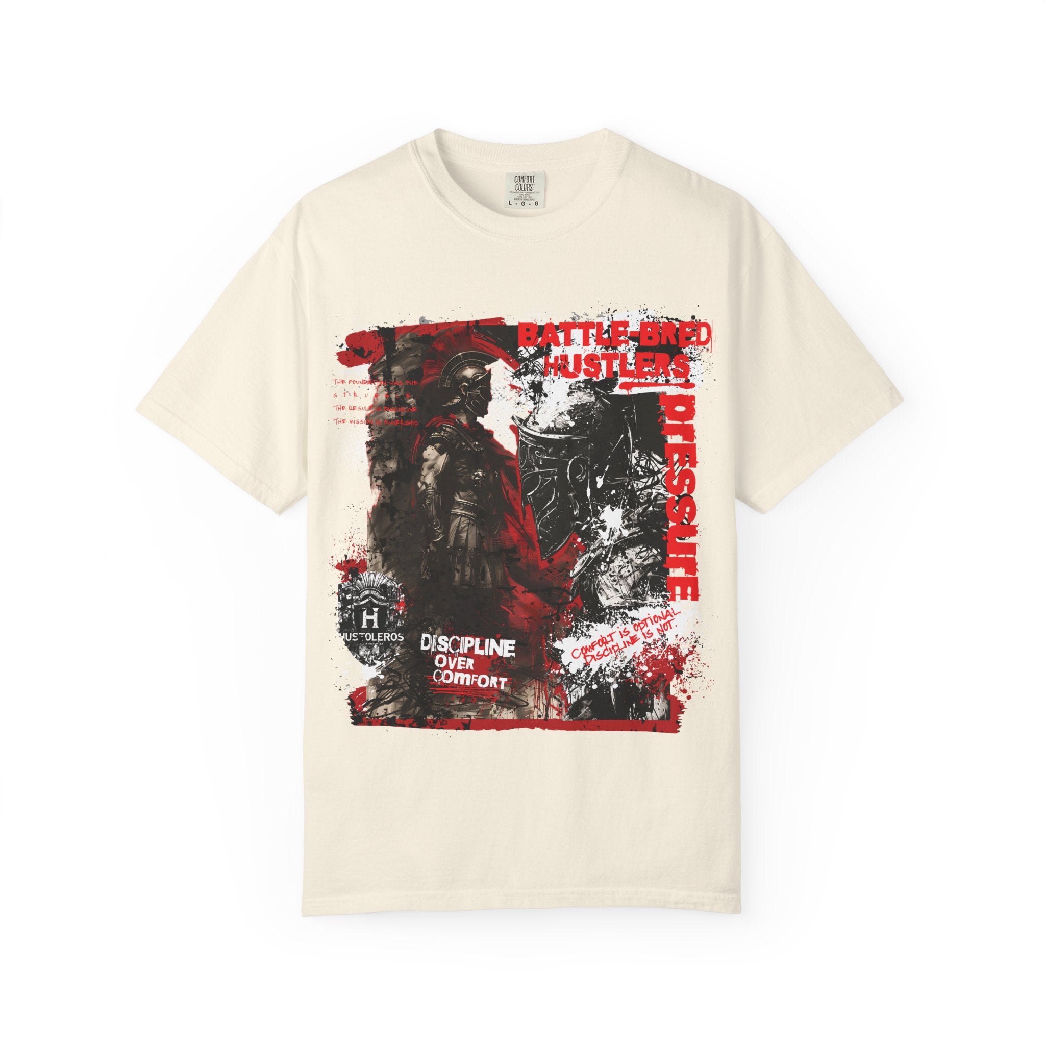 Discipline Over Comfort Tee: Relentless