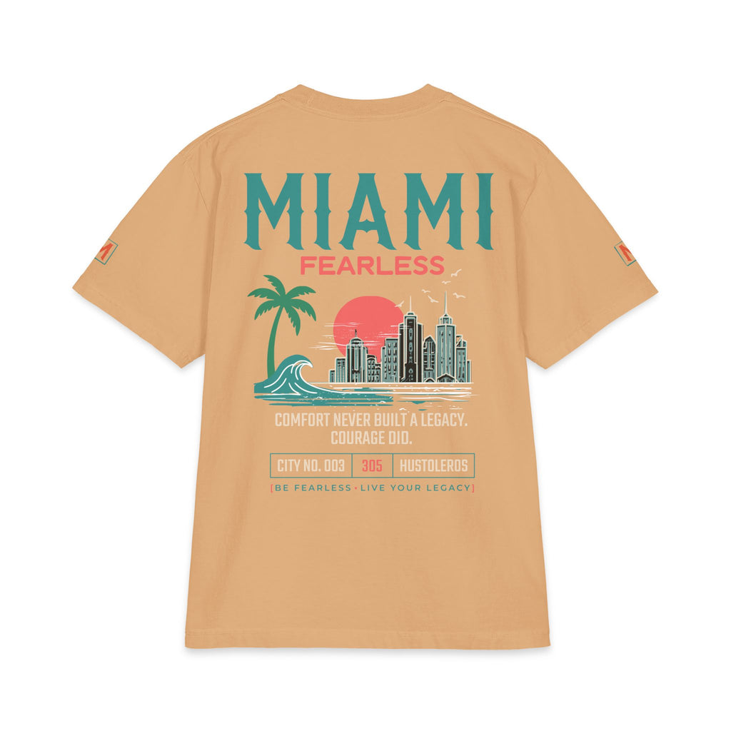 Hustoleros City Series No. 003 – Miami "Fearless" Tee