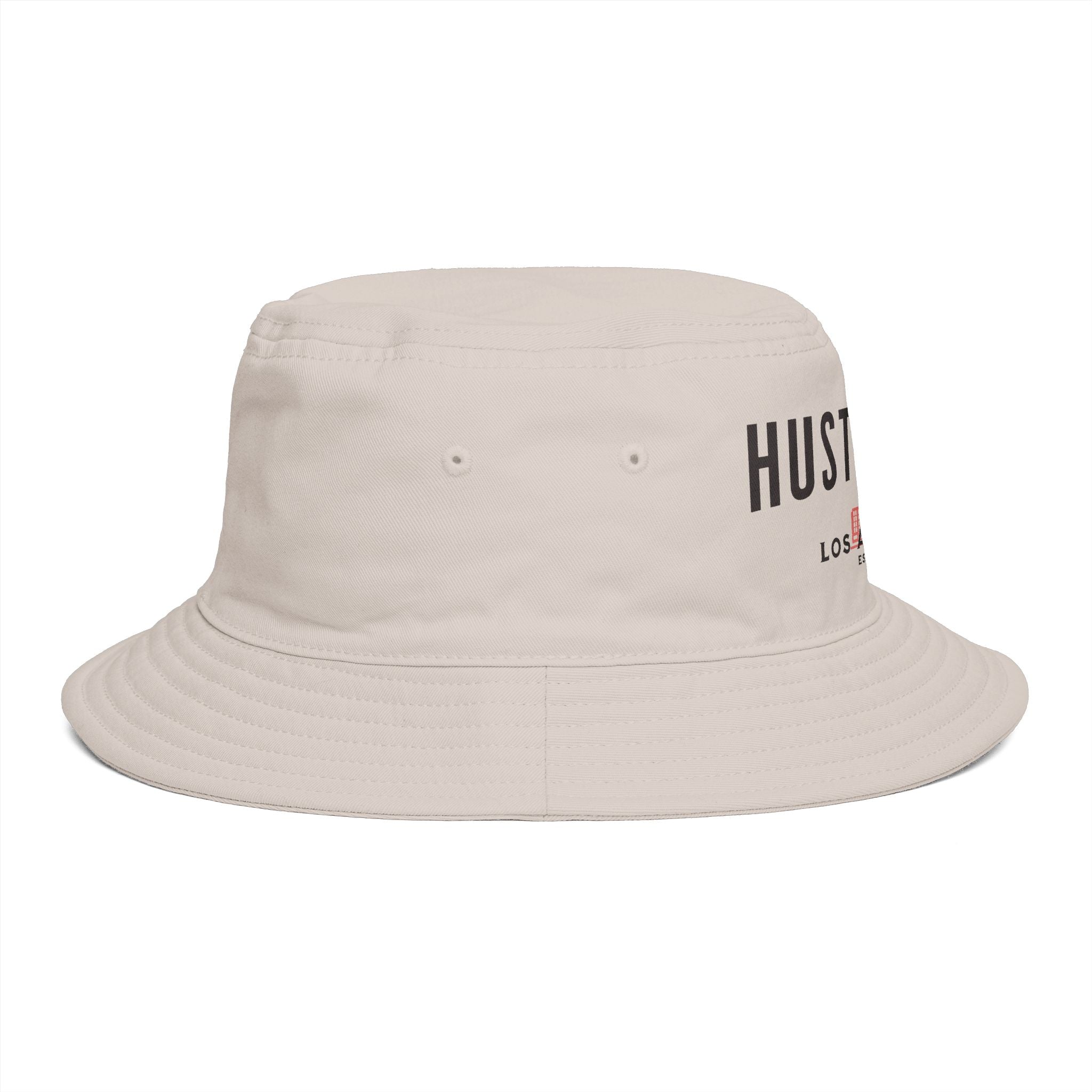 Hustoleros Los Angeles Bucket Hat — Vintage Streetwear Sun Hat