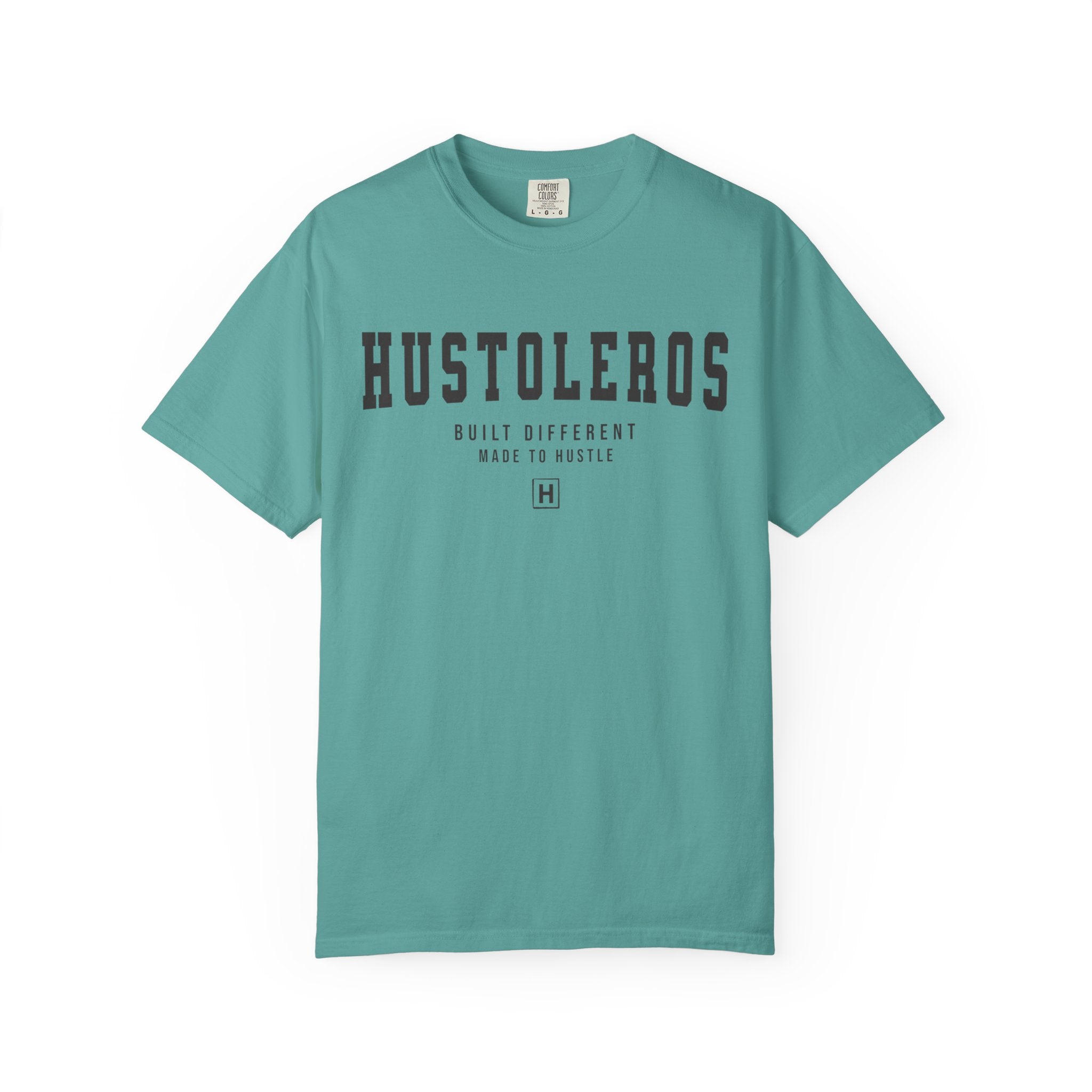 Hustoleros Graphic T-Shirt – 'Built Different, Made to Hustle' Casual Tee