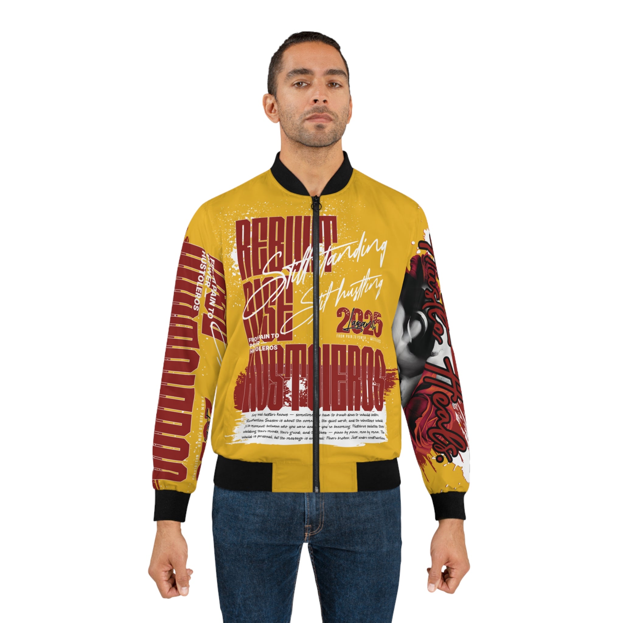 Reconstruction Season Bomber Jacket