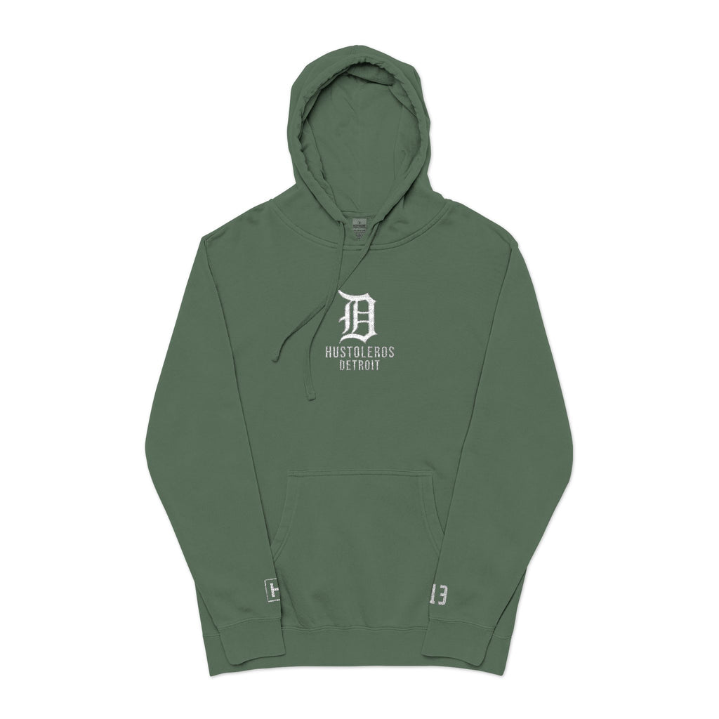 Hustoleros Detroit Embroidered Hoodie