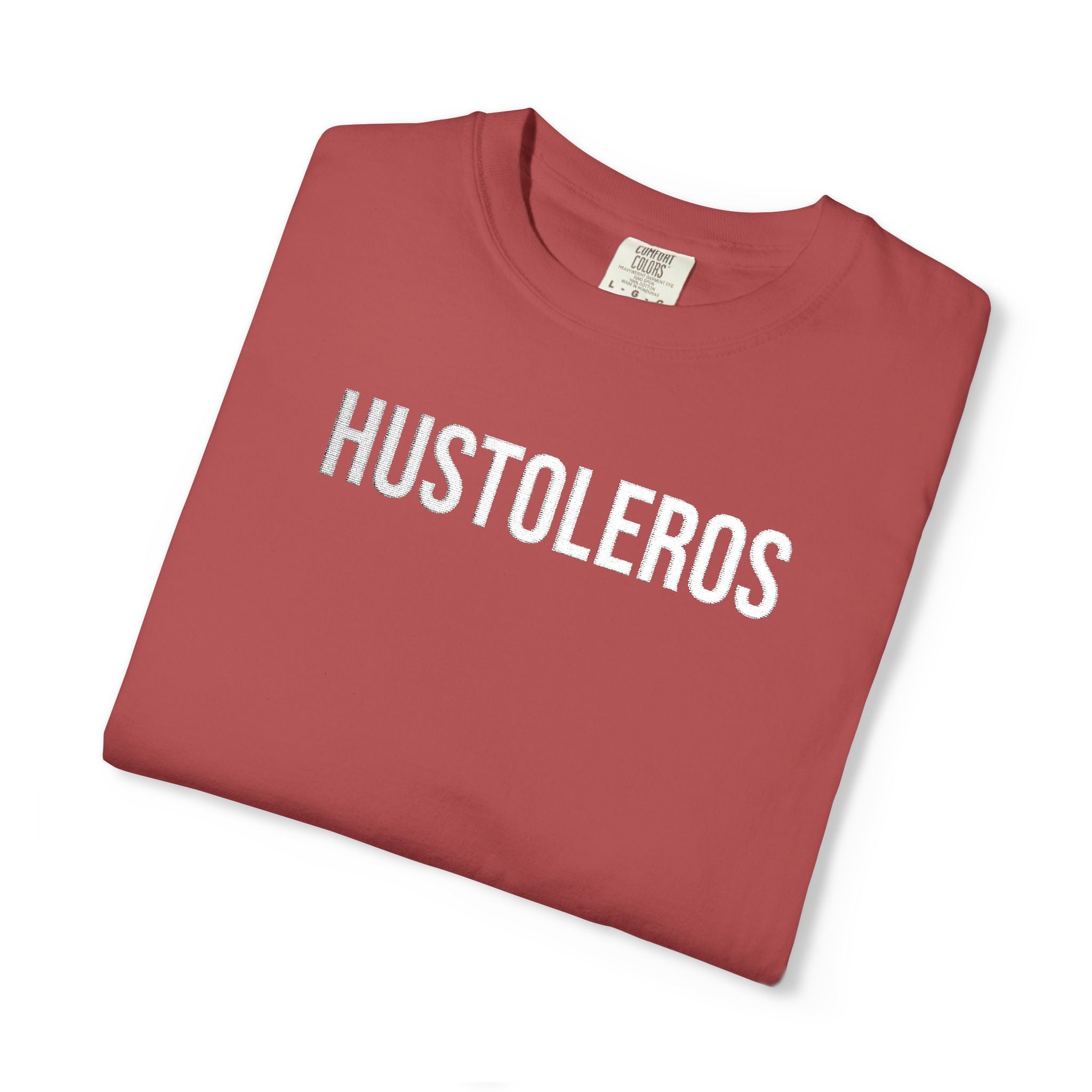 Hustleros Vintage Embroidery Tee