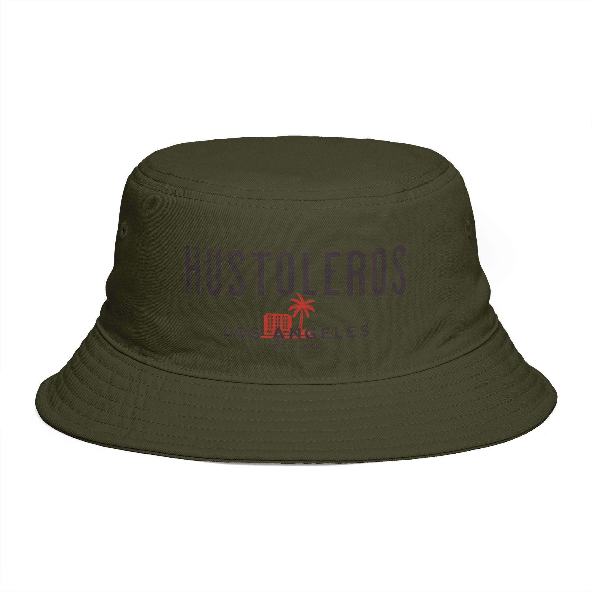 Hustoleros Los Angeles Bucket Hat — Vintage Streetwear Sun Hat