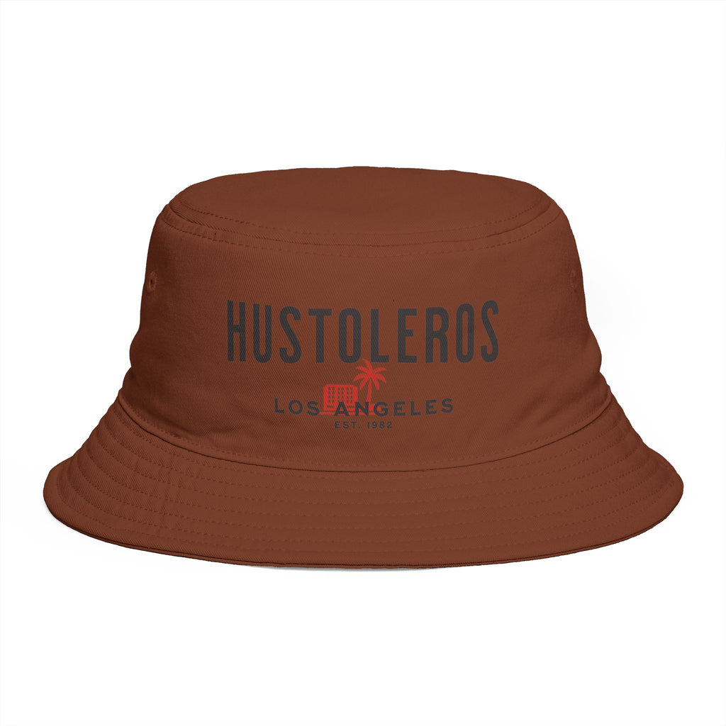 Hustoleros Los Angeles Bucket Hat — Vintage Streetwear Sun Hat