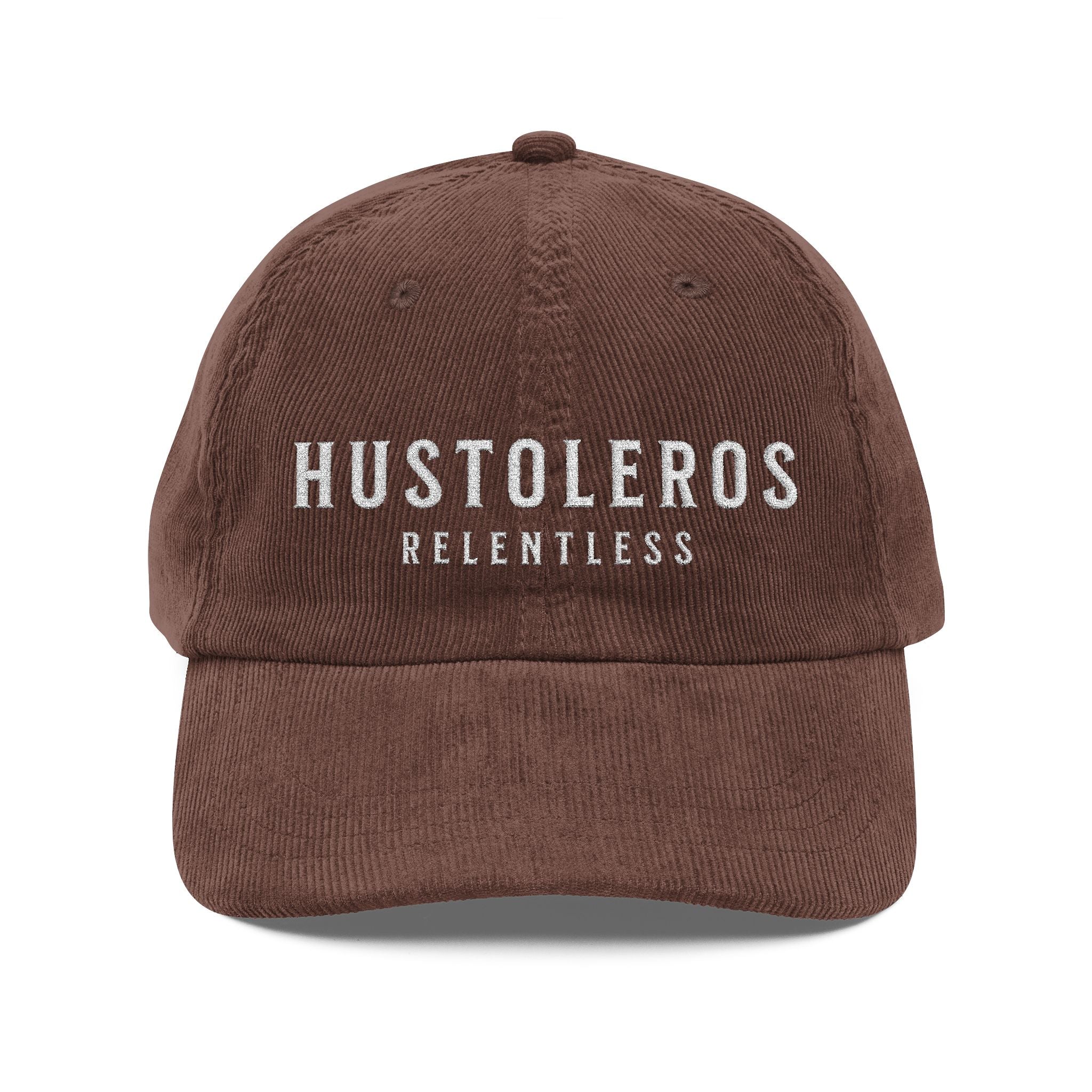 Hustoleros Relentless Vintage Corduroy Cap (Embroidery)