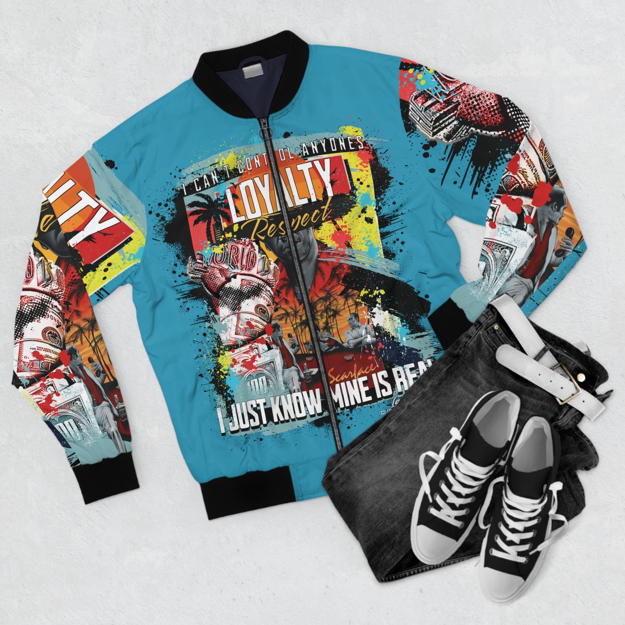 Loyalty Should Never Be Questioned — "I Want The World" Bomber Jacket