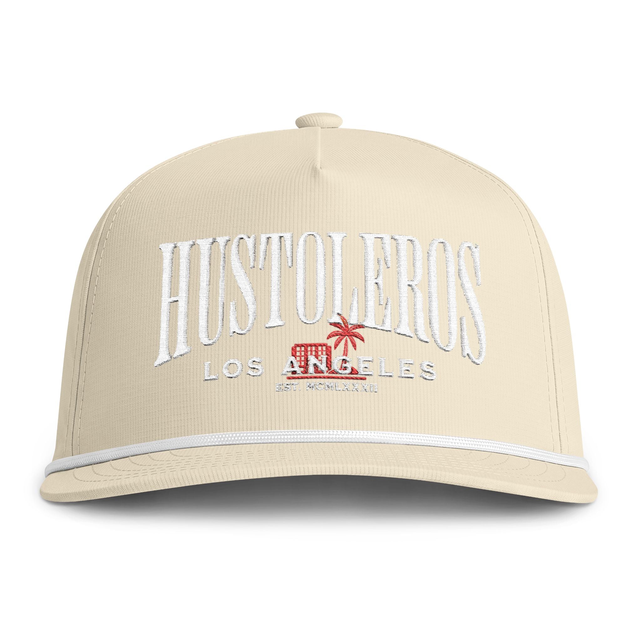 Hustoleros Los Angeles Embroidered Rope Hat