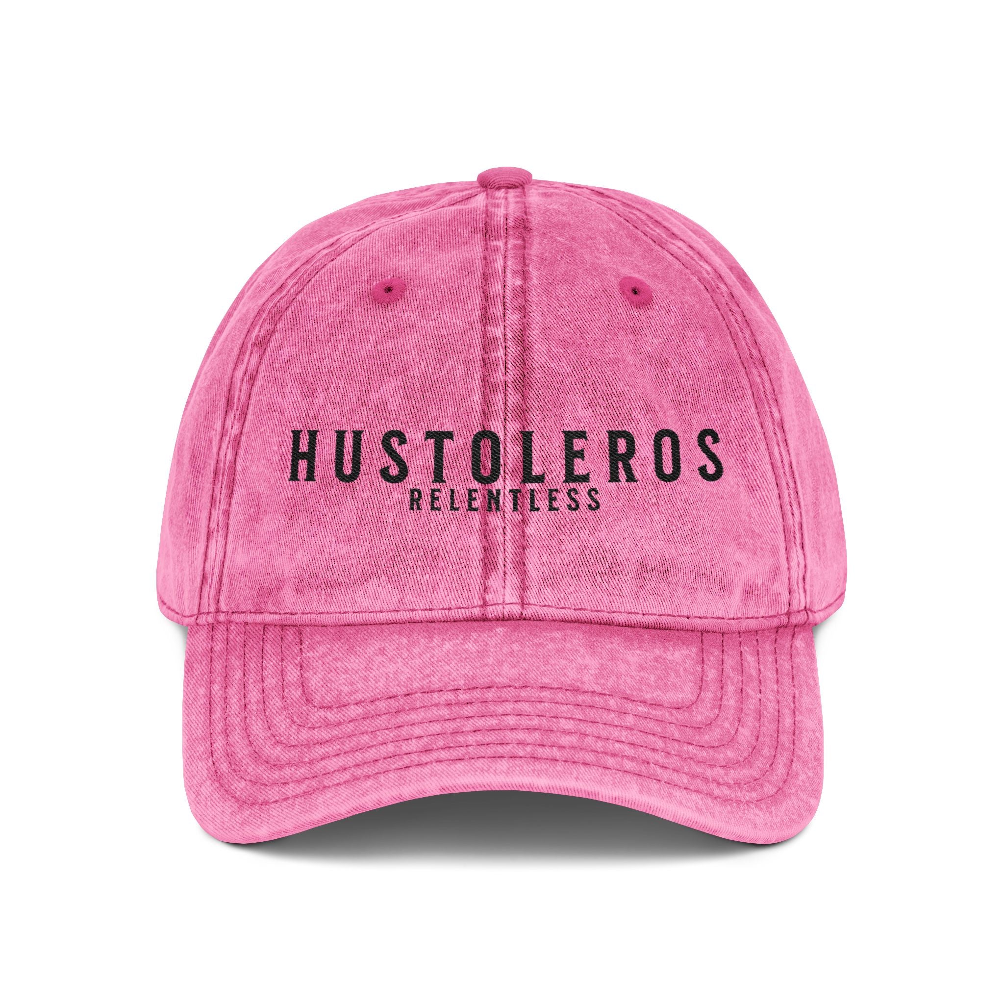 Hustoleros VintageDistressed Embroidered Cap