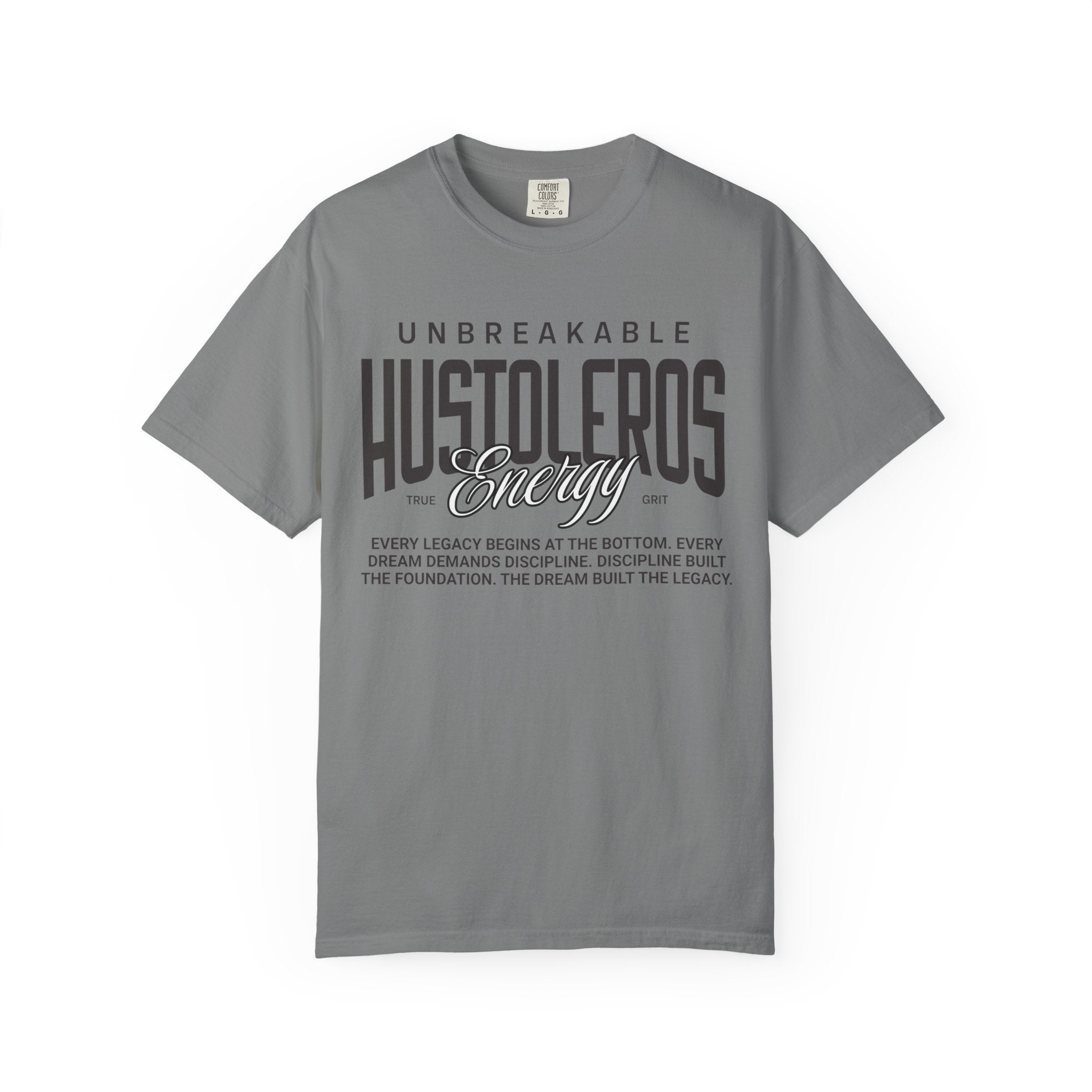 Hustleros "Unbreakable" Graphic T-Shirt — Motivational Streetwear Tee