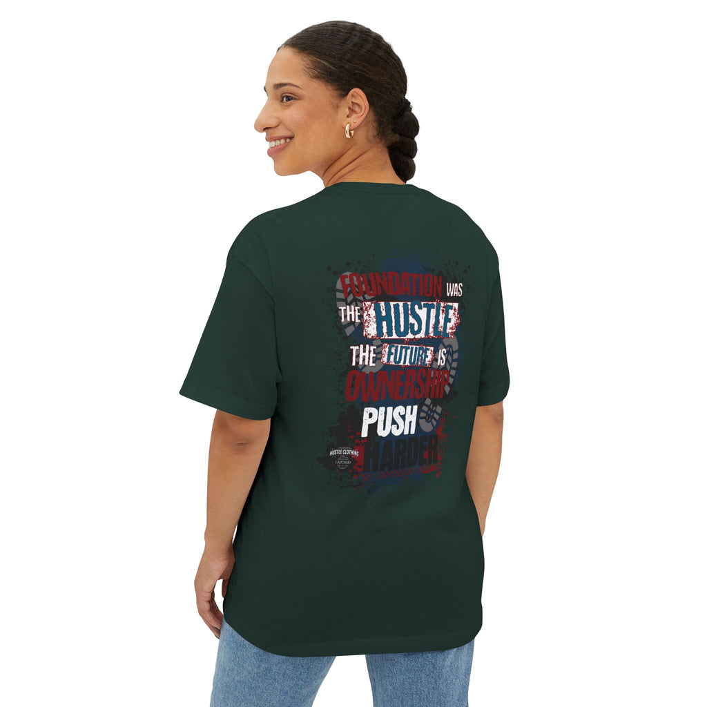God Bless Hustlers – “We The Hustlers” Oversized Boxy Tee