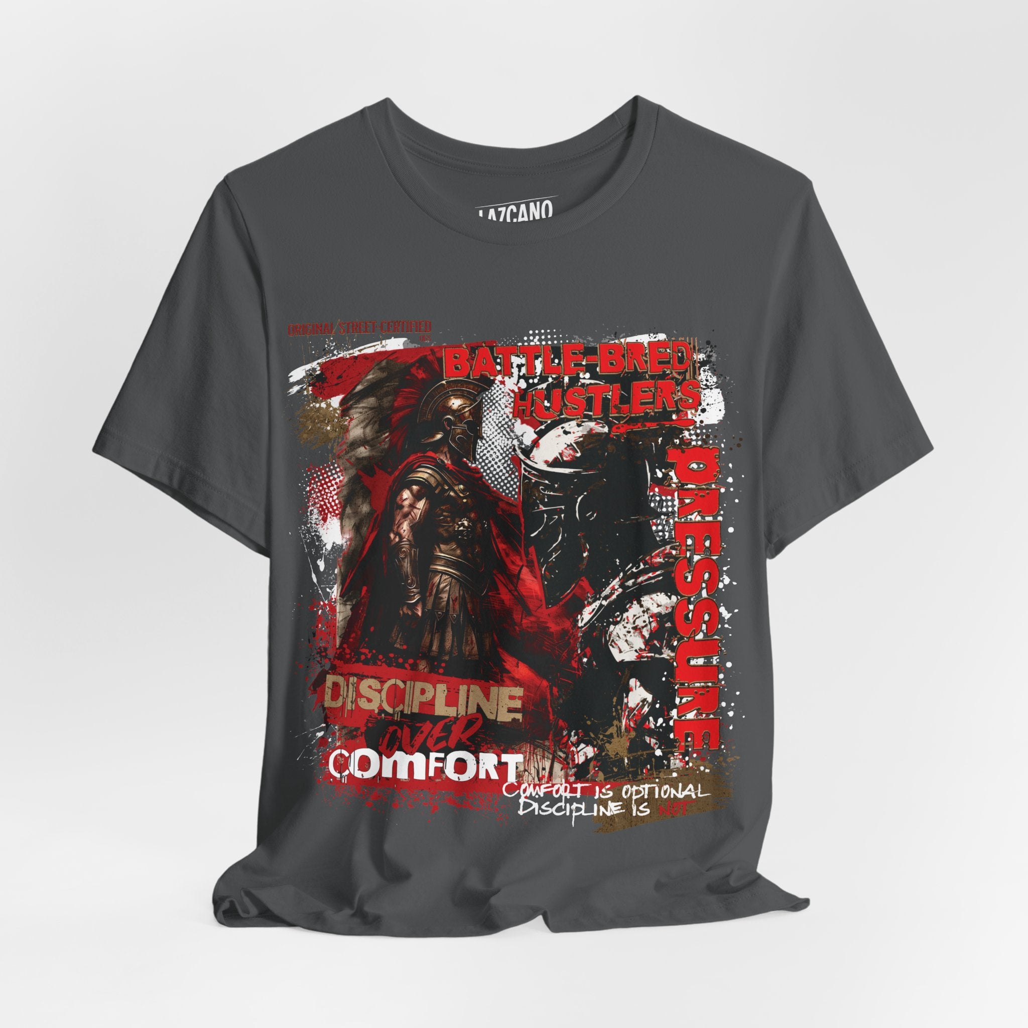 Hustleros "Discipline Over Comfort" Tee