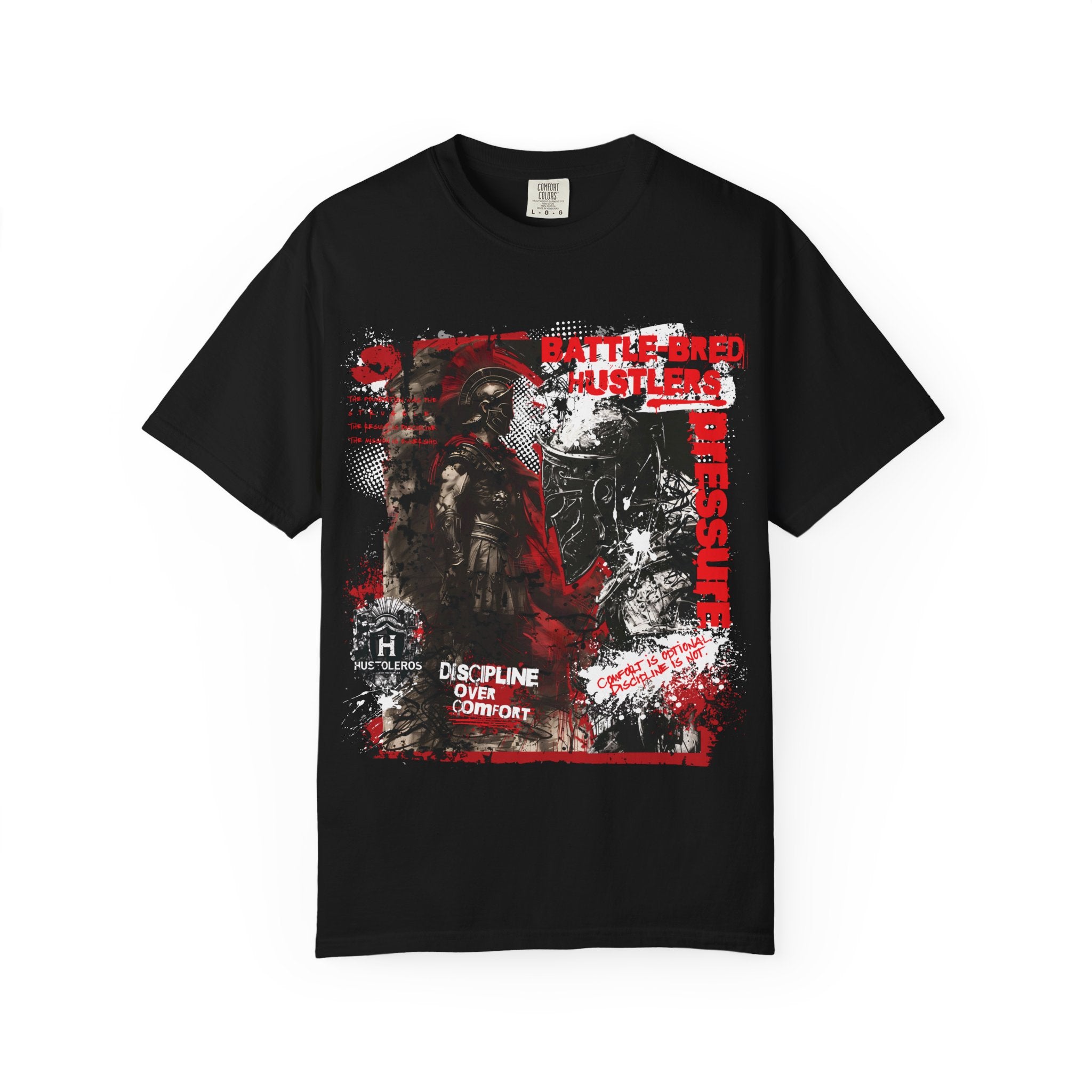 Discipline Over Comfort Tee: Relentless