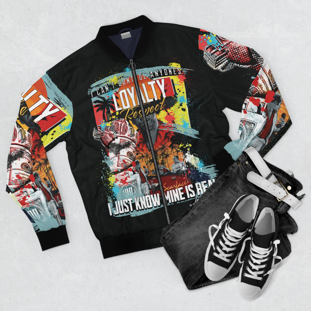 Loyalty Should Never Be Questioned — "I Want The World" Bomber Jacket