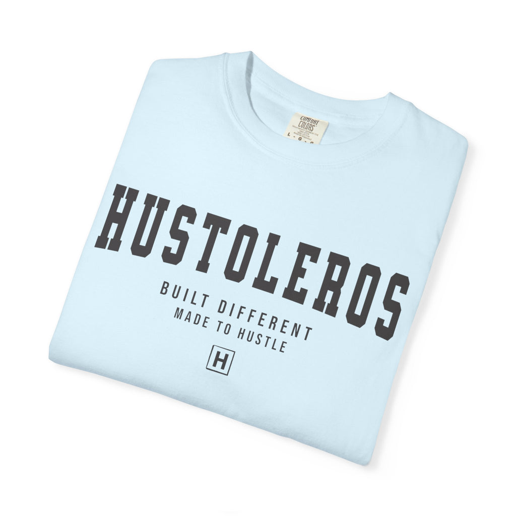 Hustoleros Graphic T-Shirt – 'Built Different, Made to Hustle' Casual Tee