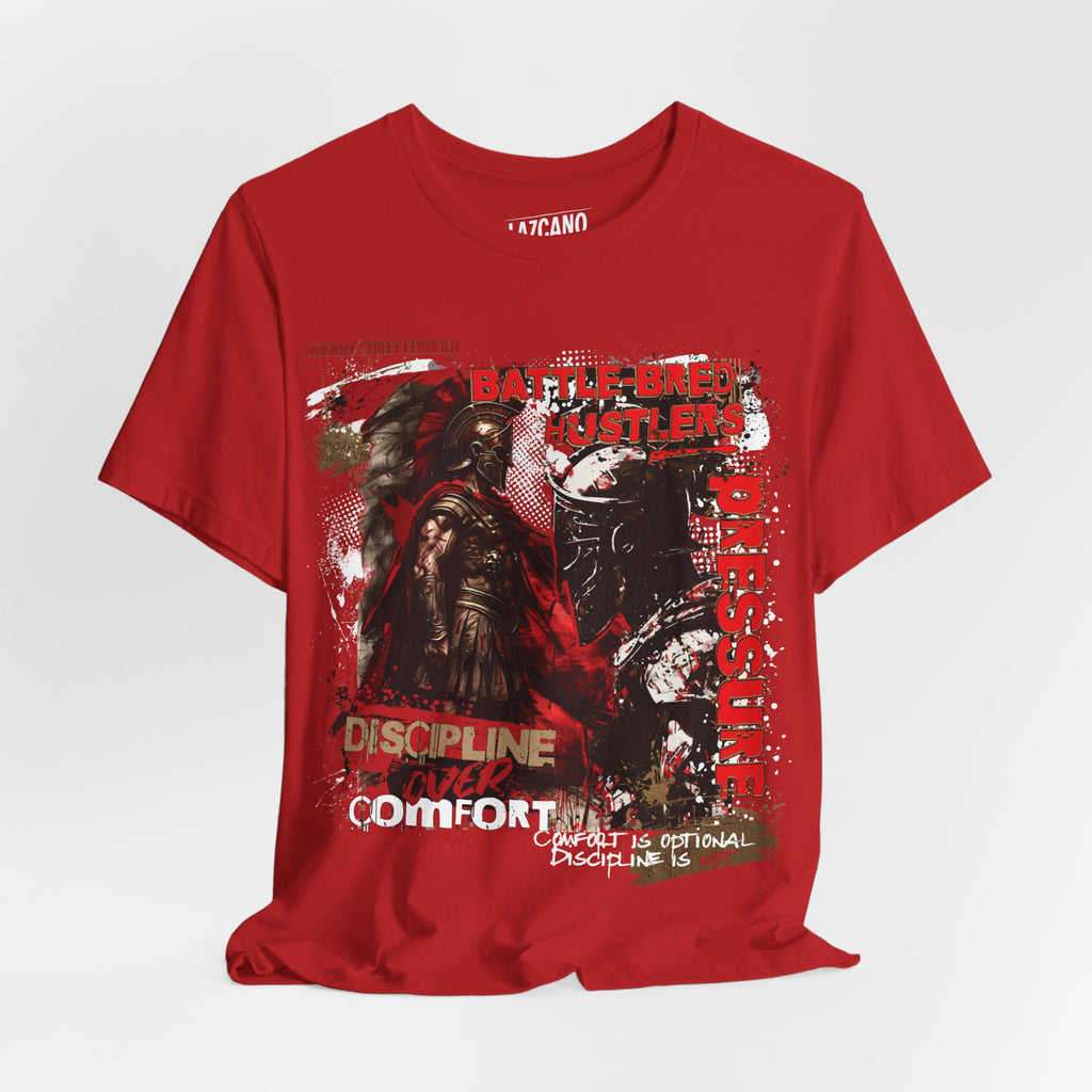 Hustleros "Discipline Over Comfort" Tee