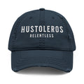 Hustoleros 'Relentless' Distressed Dad Hat - Embroidered Streetwear Cap