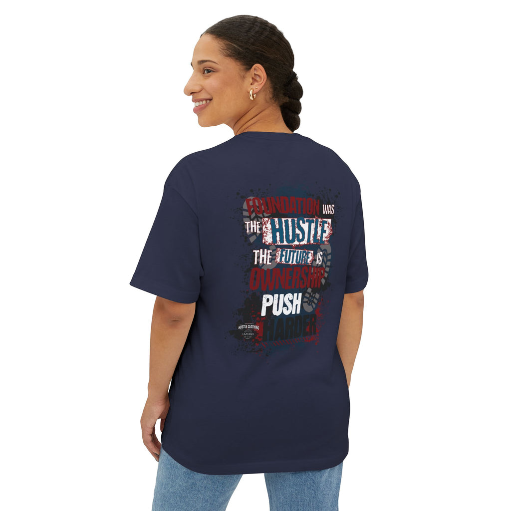 God Bless Hustlers – “We The Hustlers” Oversized Boxy Tee