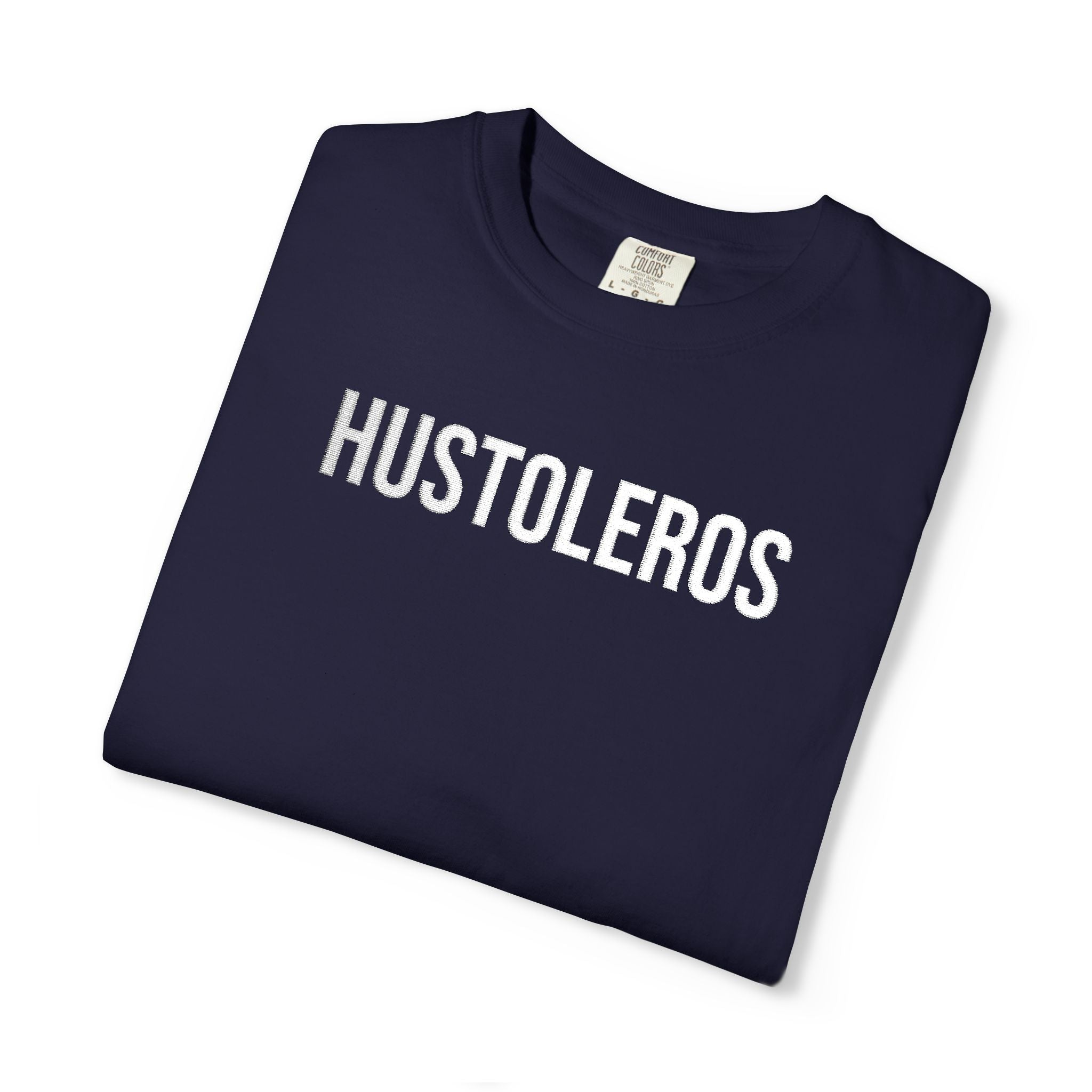 Hustleros Vintage Embroidery Tee