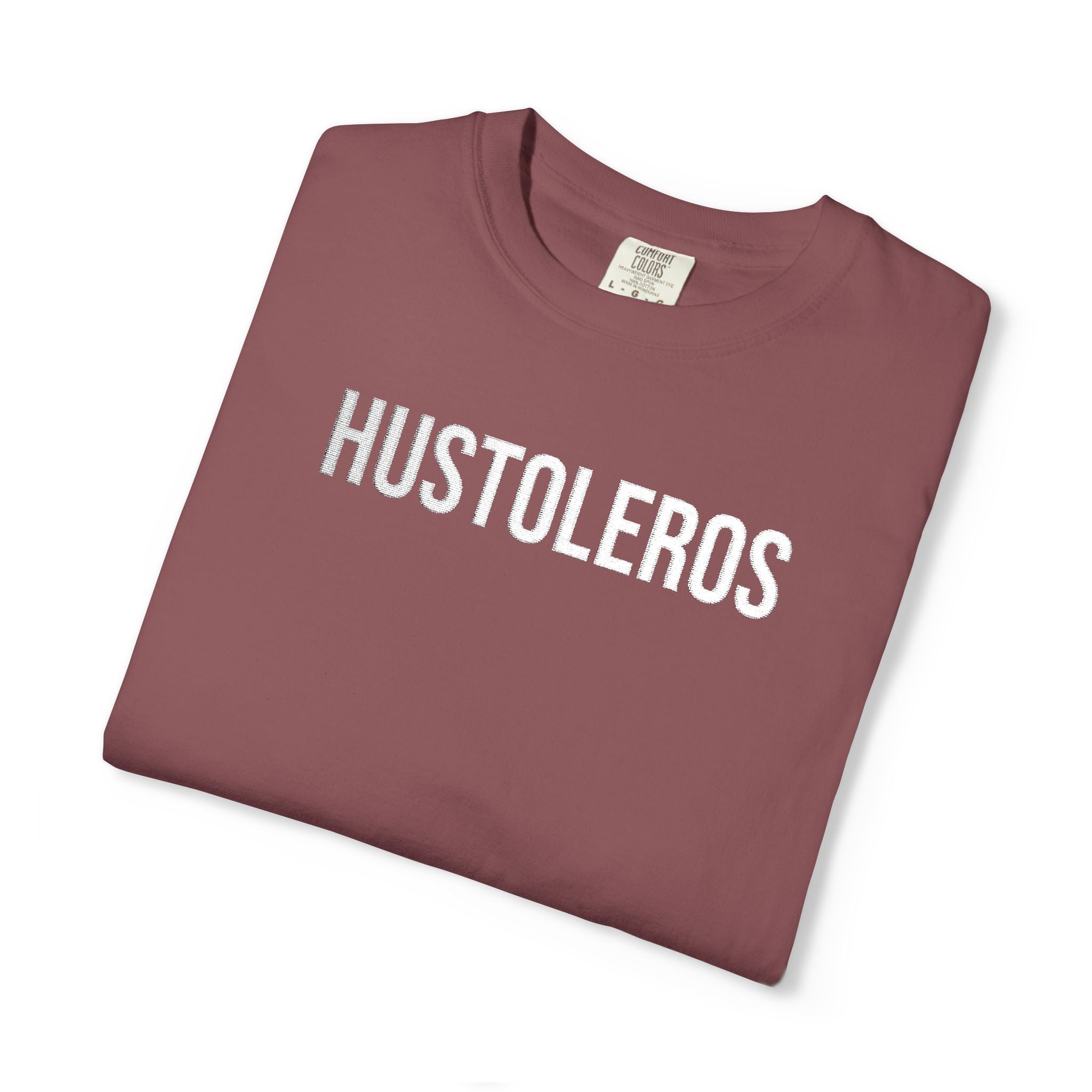 Hustleros Vintage Embroidery Tee