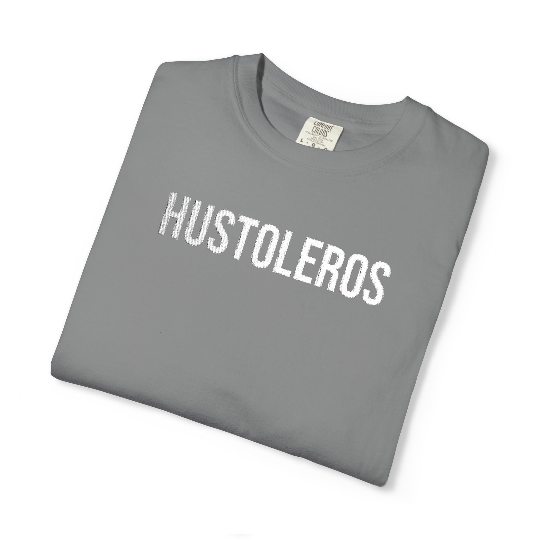 Hustleros Vintage Embroidery Tee
