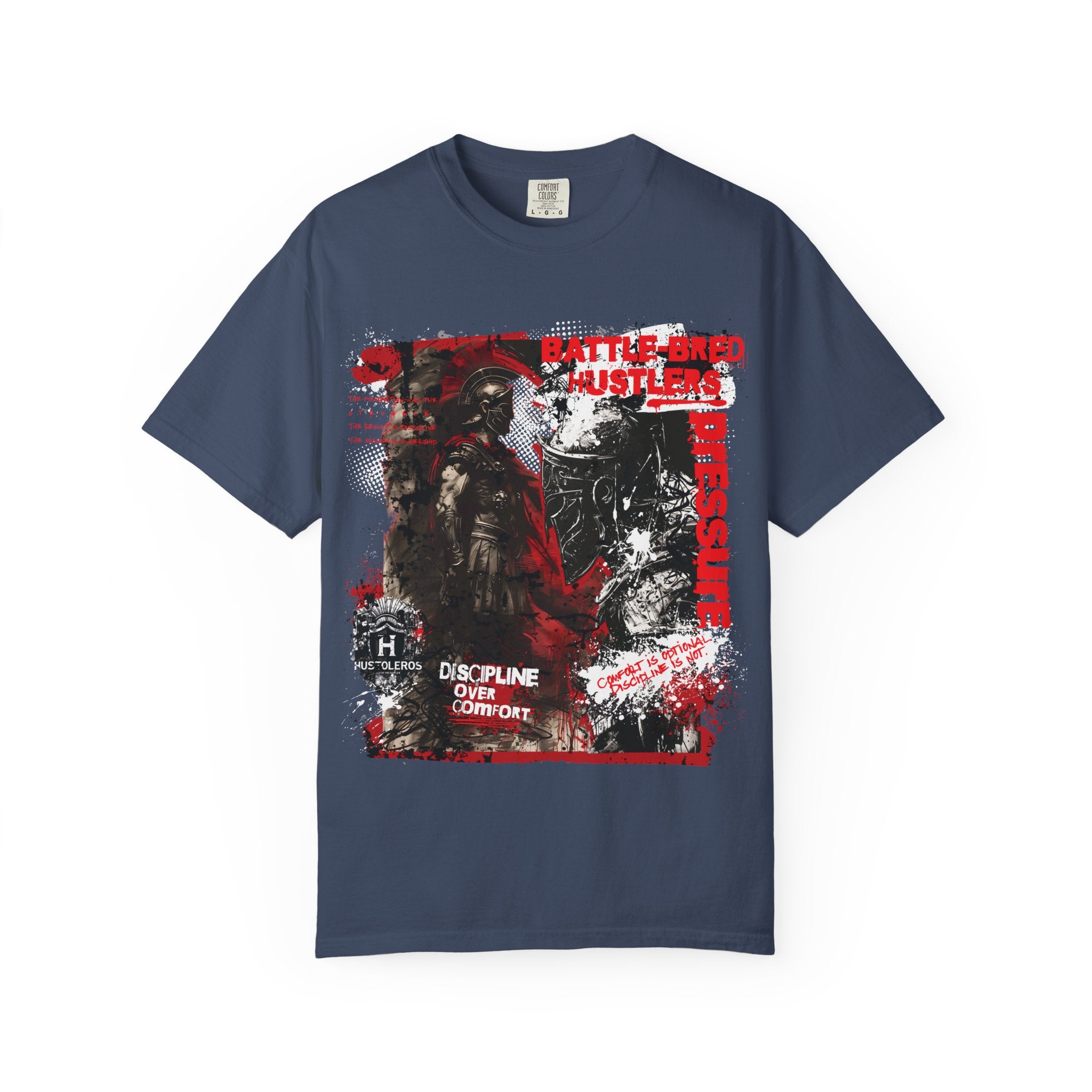 Discipline Over Comfort Tee: Relentless