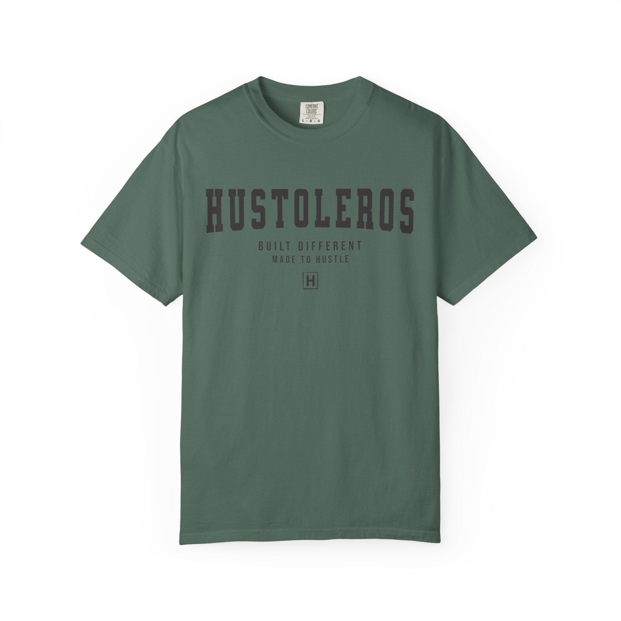 Hustoleros Graphic T-Shirt – 'Built Different, Made to Hustle' Casual Tee