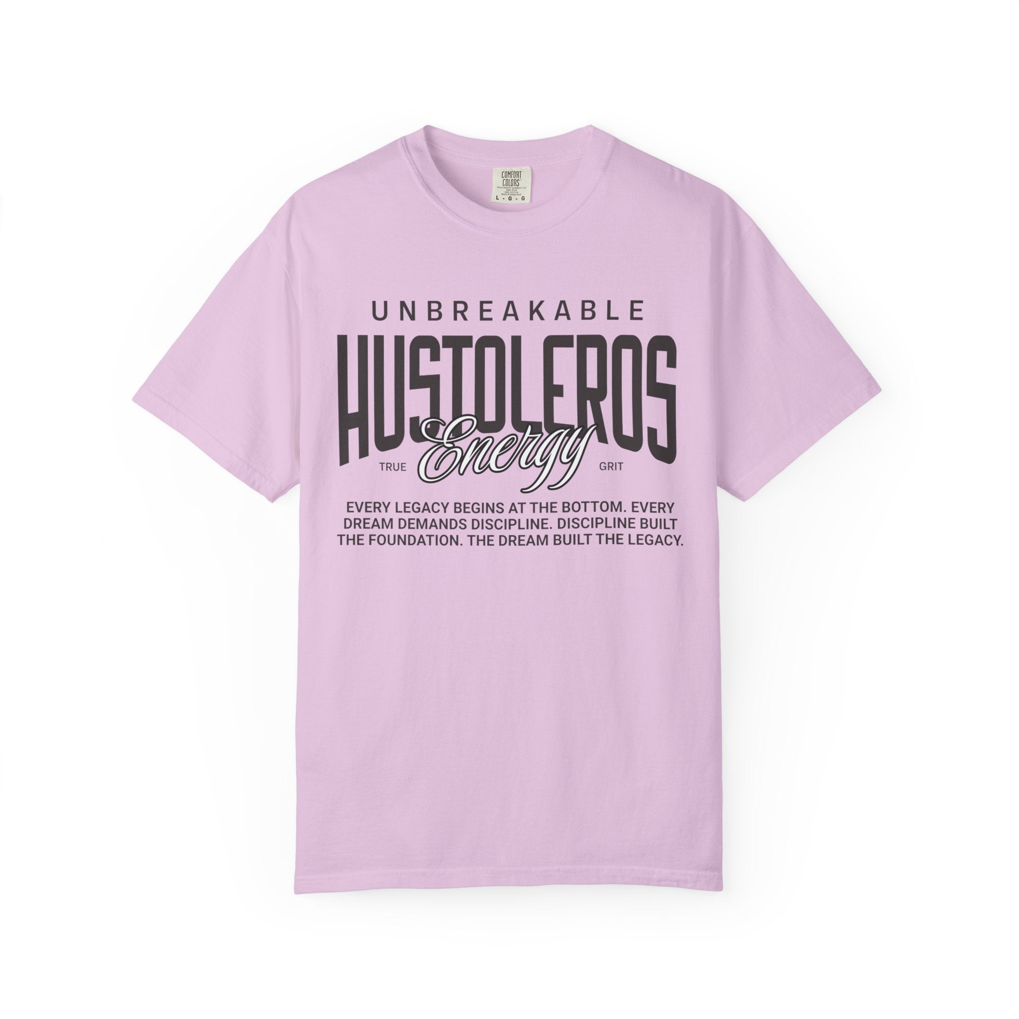 Hustleros "Unbreakable" Graphic T-Shirt — Motivational Streetwear Tee