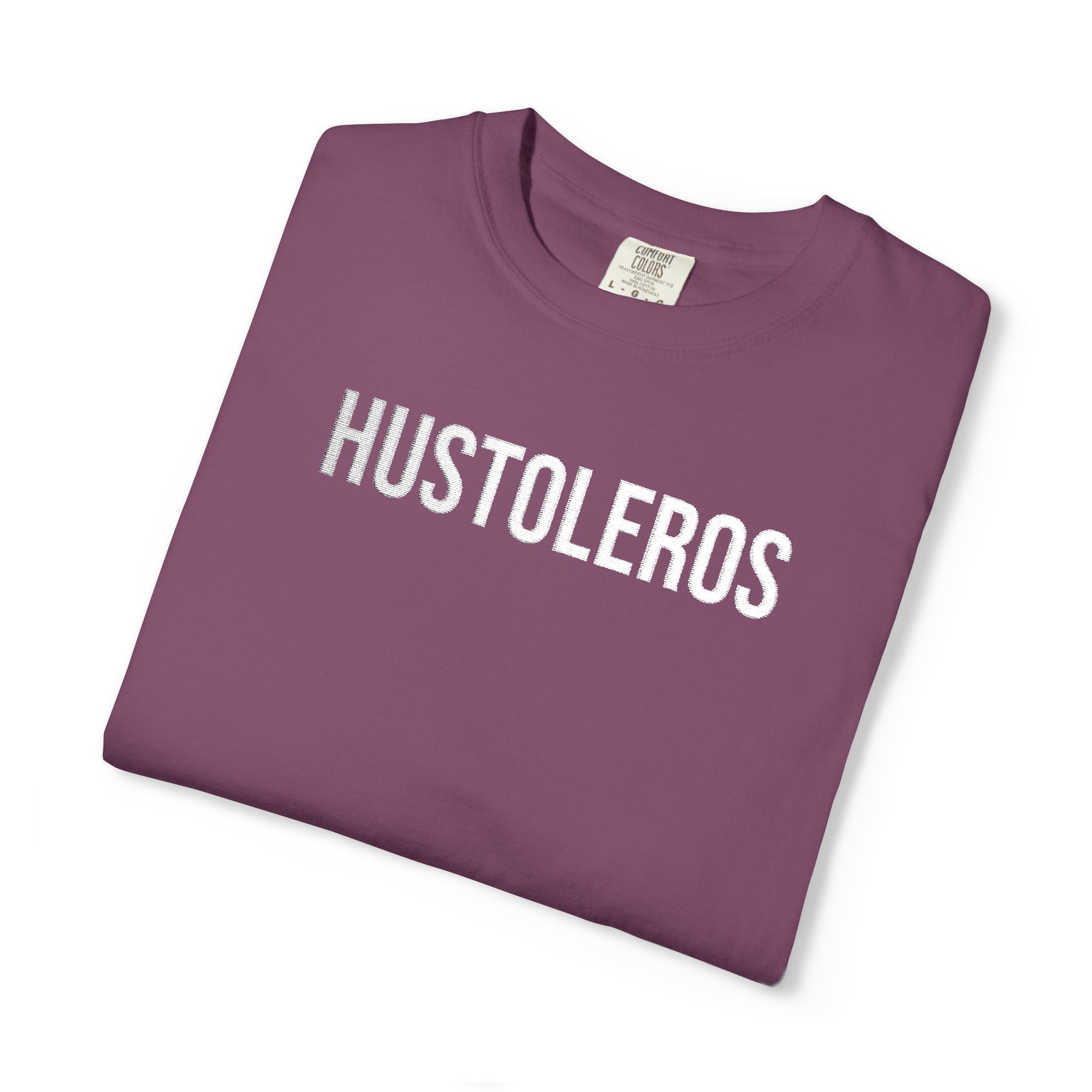 Hustleros Vintage Embroidery Tee