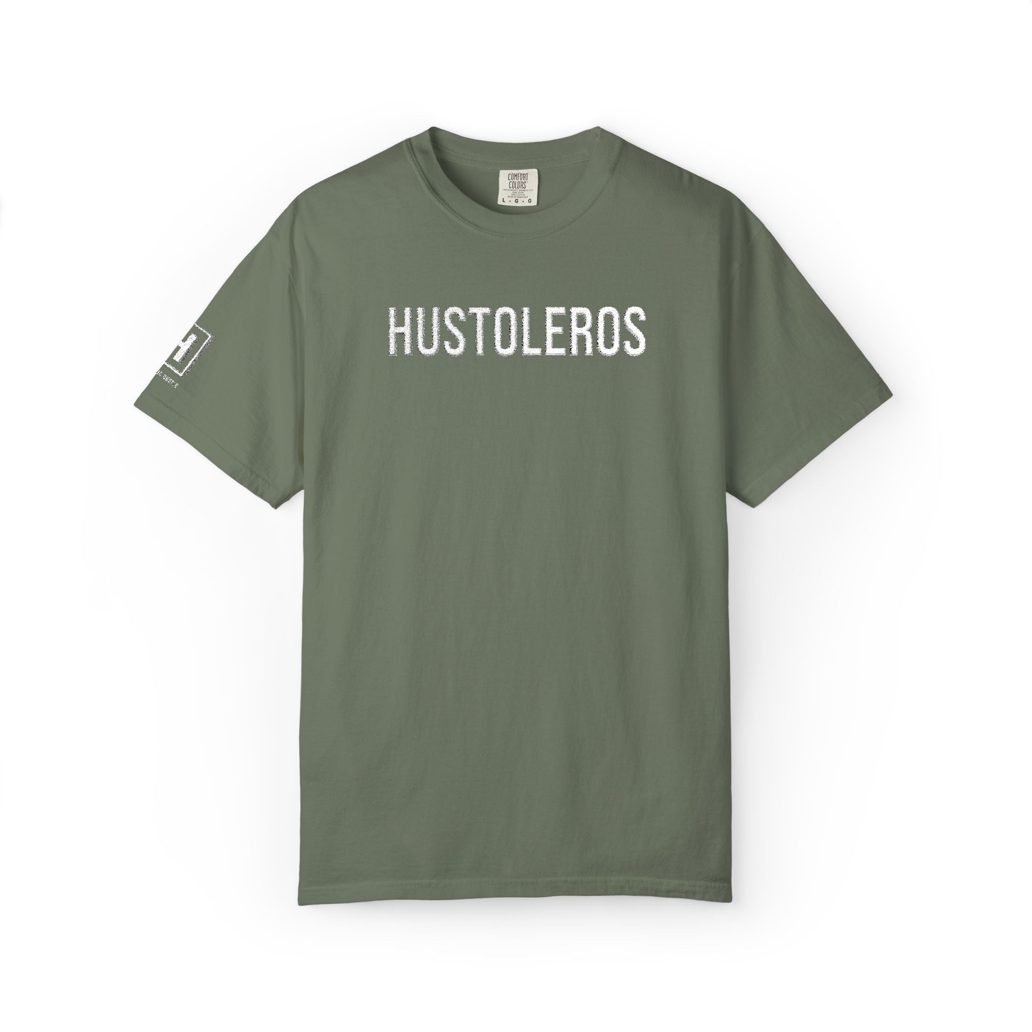 Hustleros Vintage Embroidery Tee