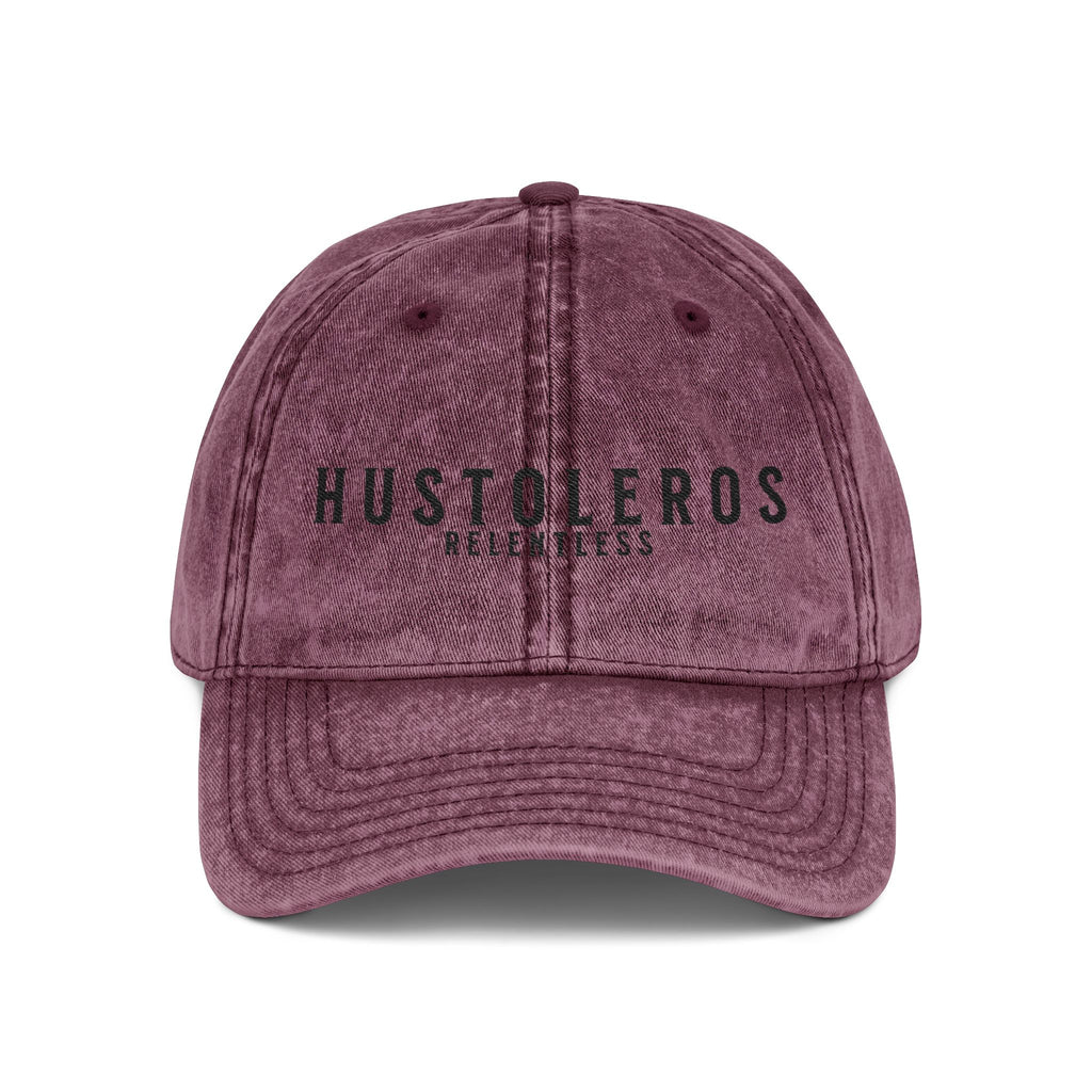 Hustoleros VintageDistressed Embroidered Cap