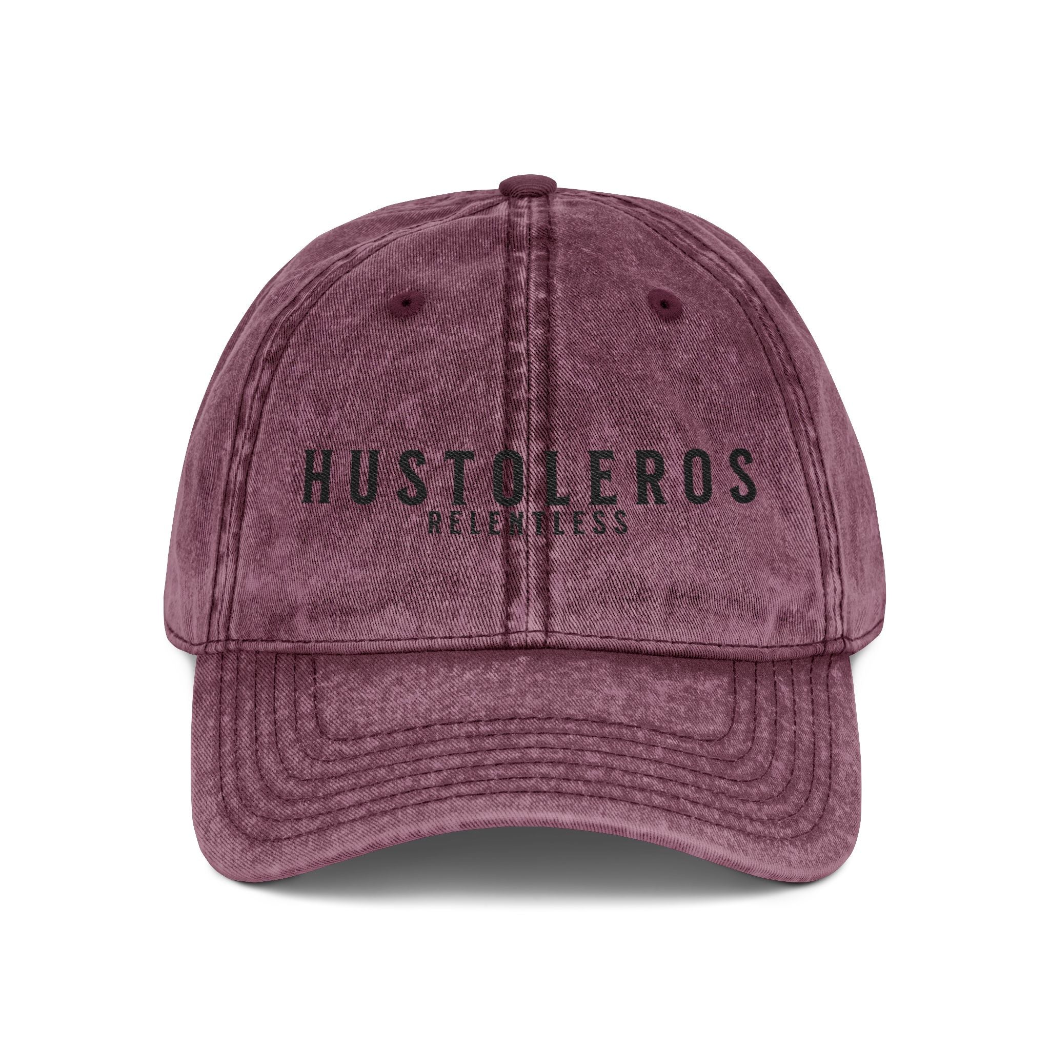 Hustoleros VintageDistressed Embroidered Cap