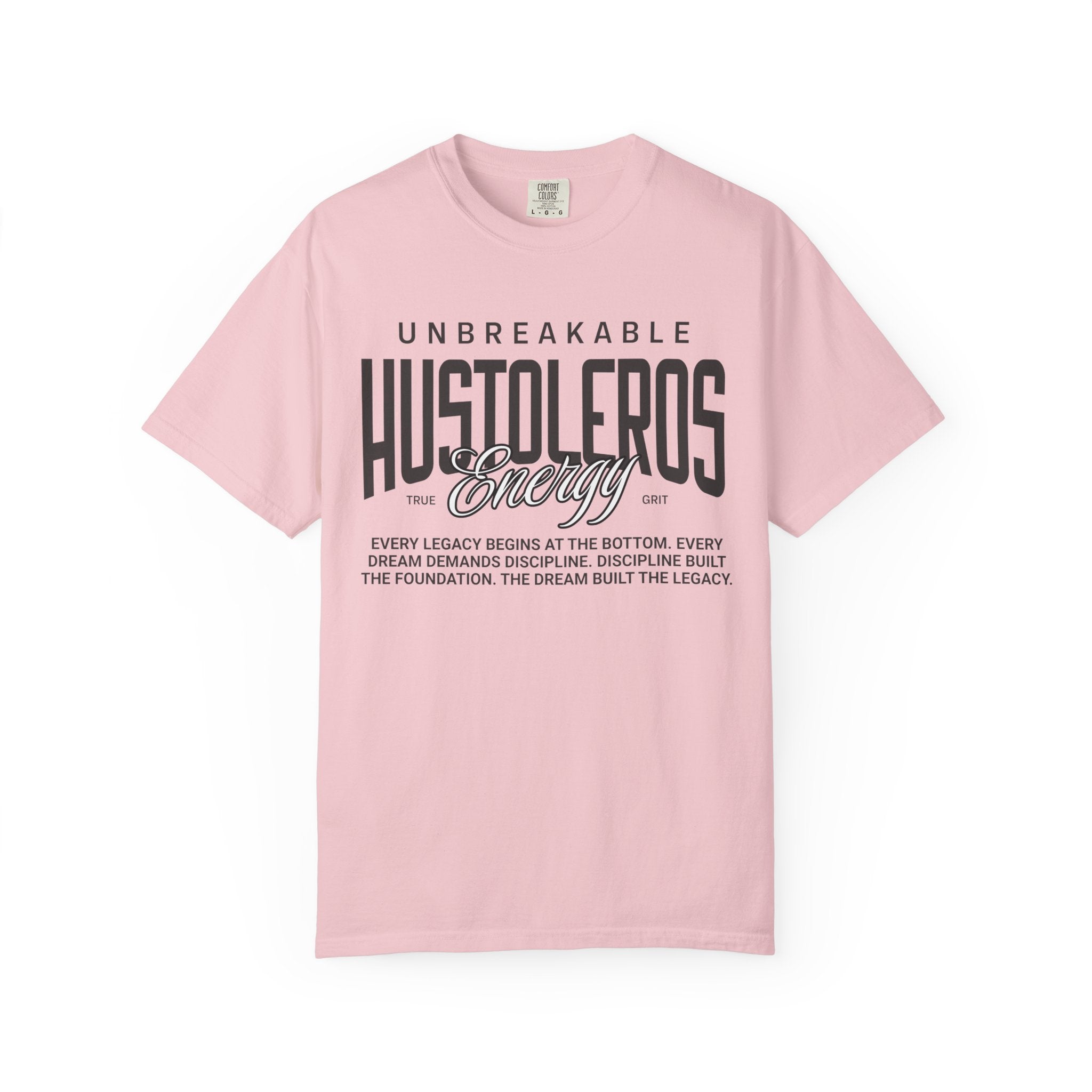 Hustleros "Unbreakable" Graphic T-Shirt — Motivational Streetwear Tee