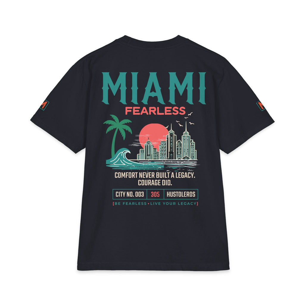 Hustoleros City Series No. 003 – Miami "Fearless" Tee