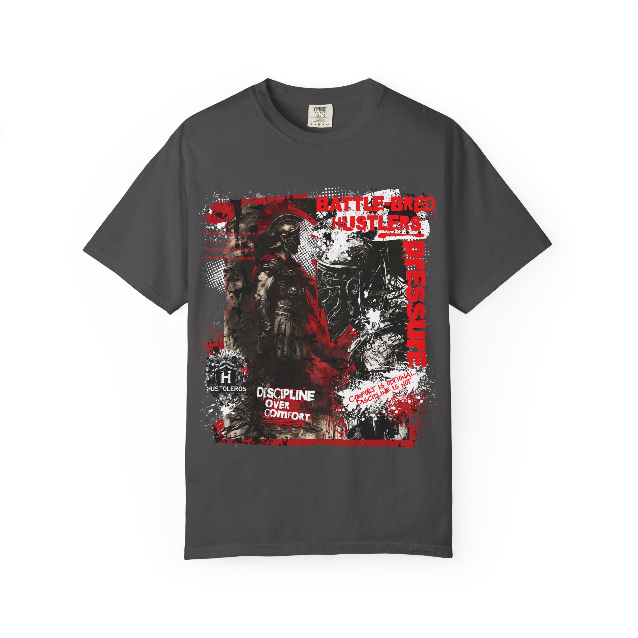 Discipline Over Comfort Tee: Relentless
