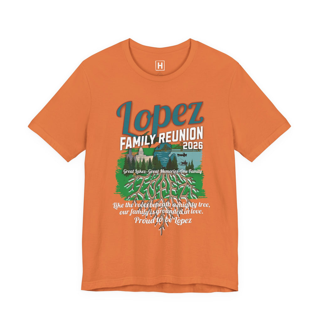 Lopez Family Reunion 2026 T-Shirt