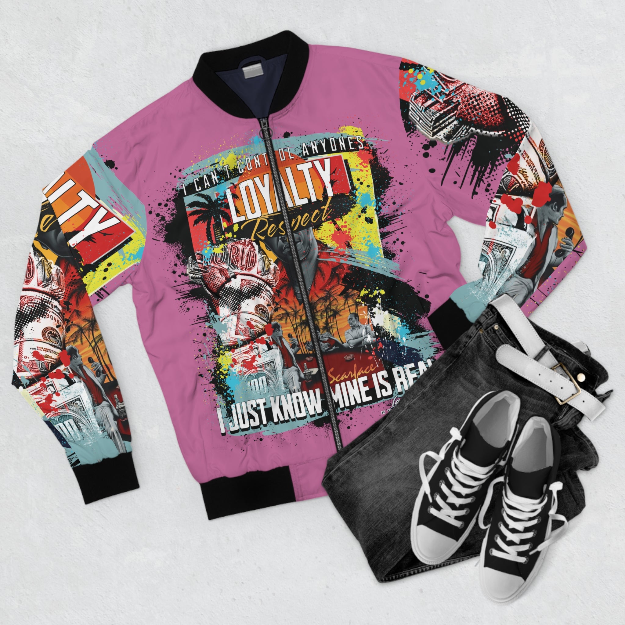 Loyalty Should Never Be Questioned — "I Want The World" Bomber Jacket