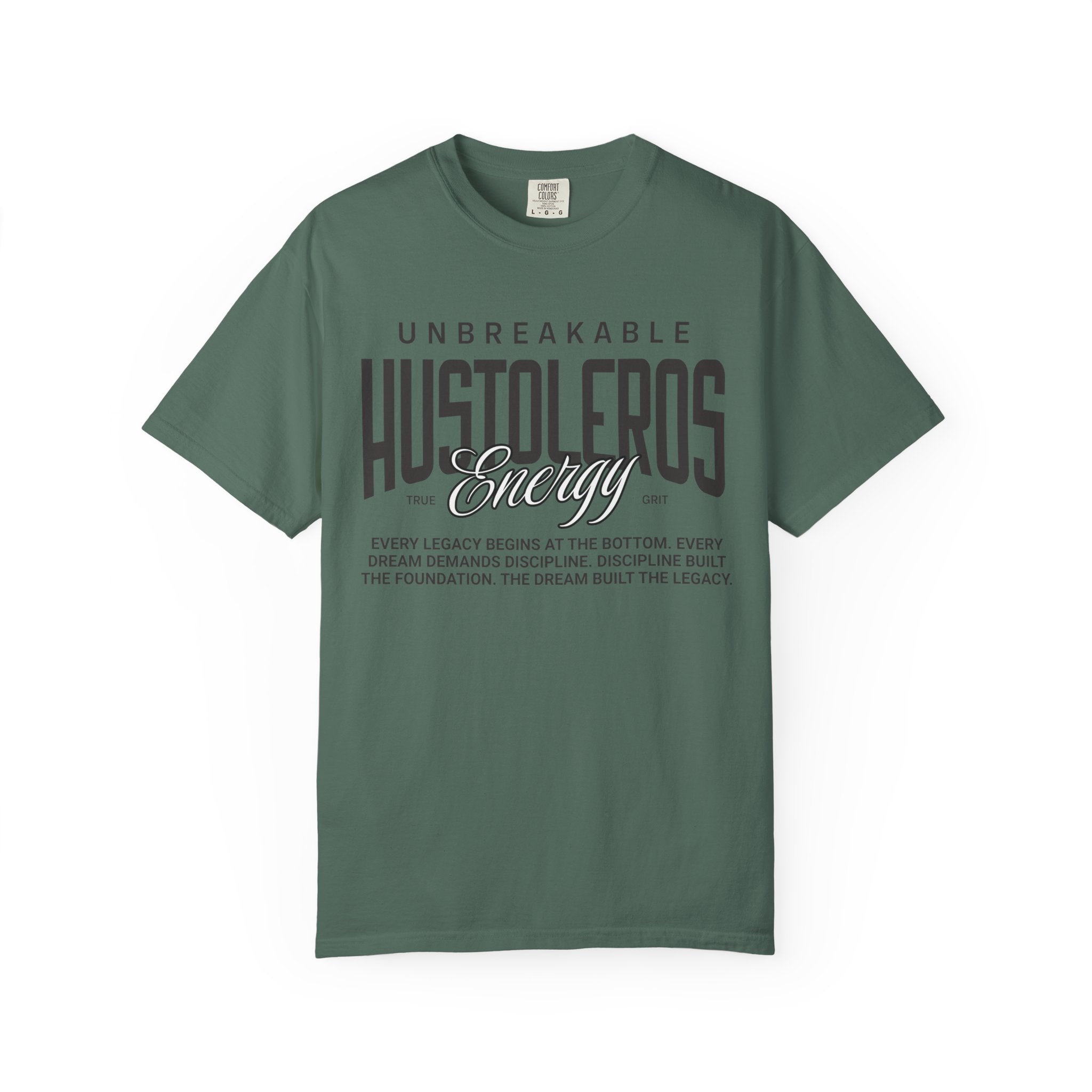 Hustleros "Unbreakable" Graphic T-Shirt — Motivational Streetwear Tee