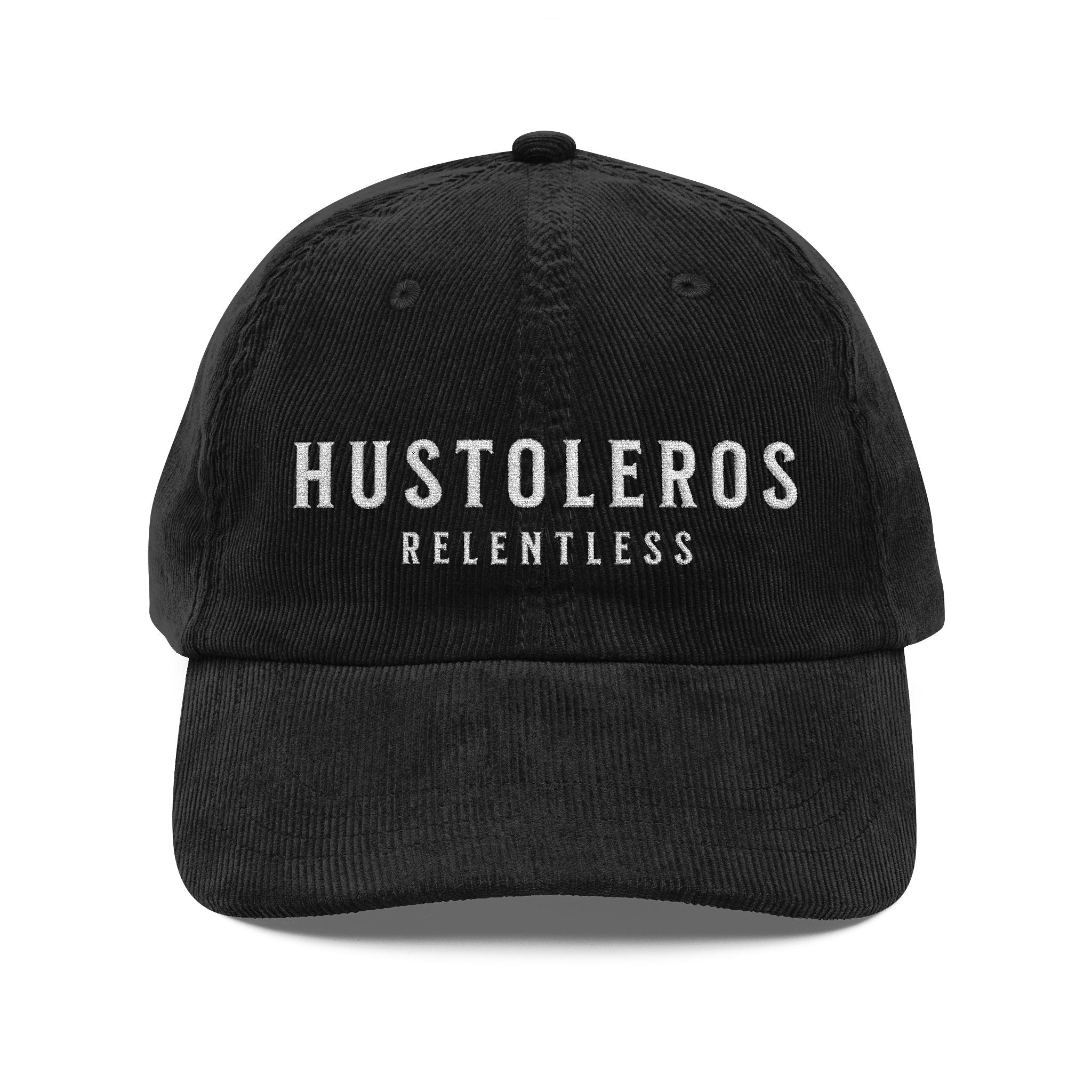 Hustoleros Relentless Vintage Corduroy Cap (Embroidery)