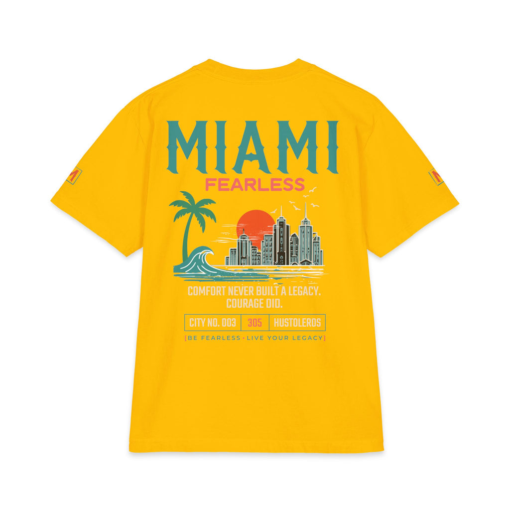 Hustoleros City Series No. 003 – Miami "Fearless" Tee