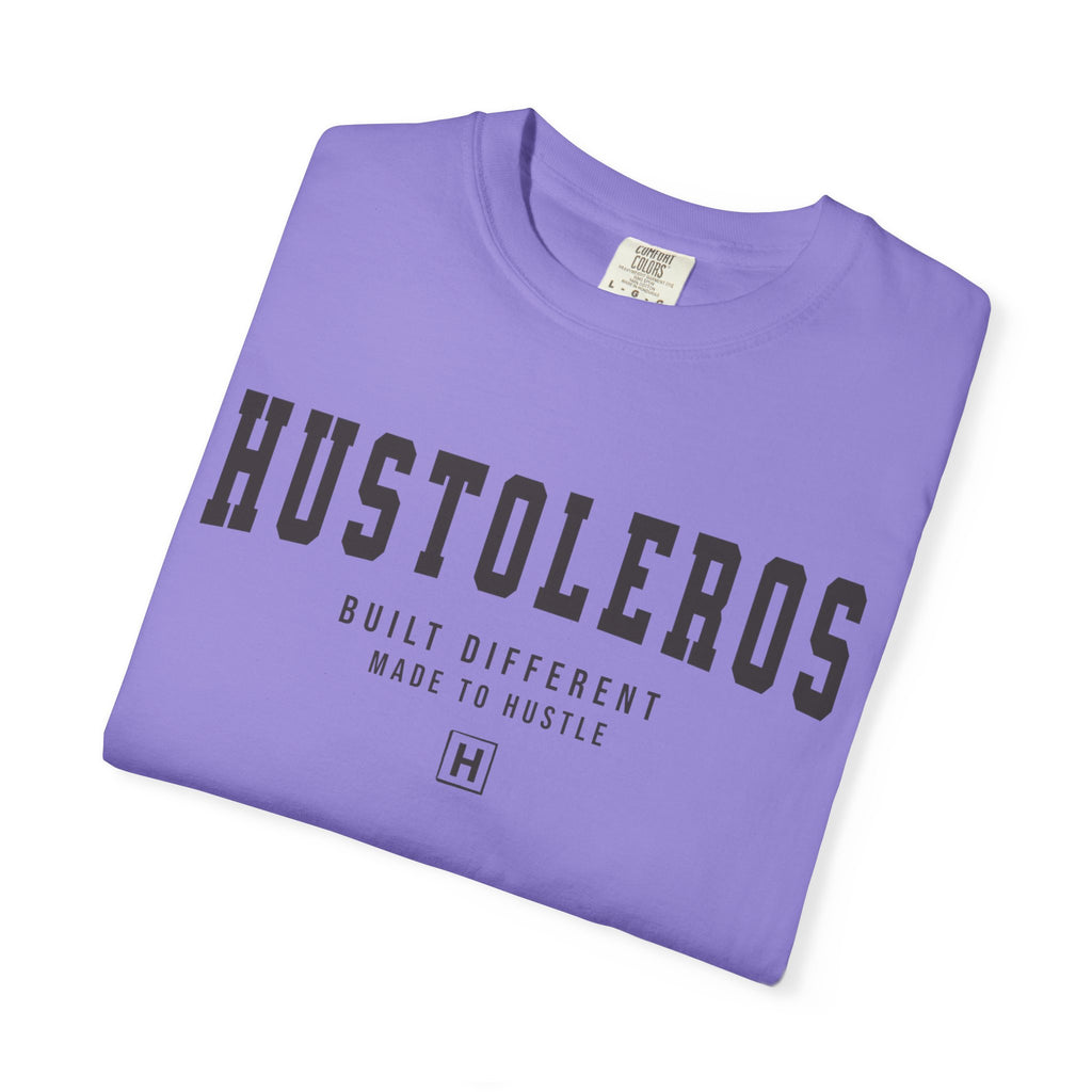 Hustoleros Graphic T-Shirt – 'Built Different, Made to Hustle' Casual Tee