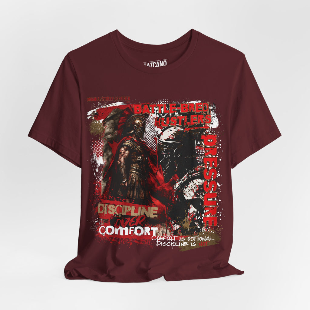 Hustleros "Discipline Over Comfort" Tee